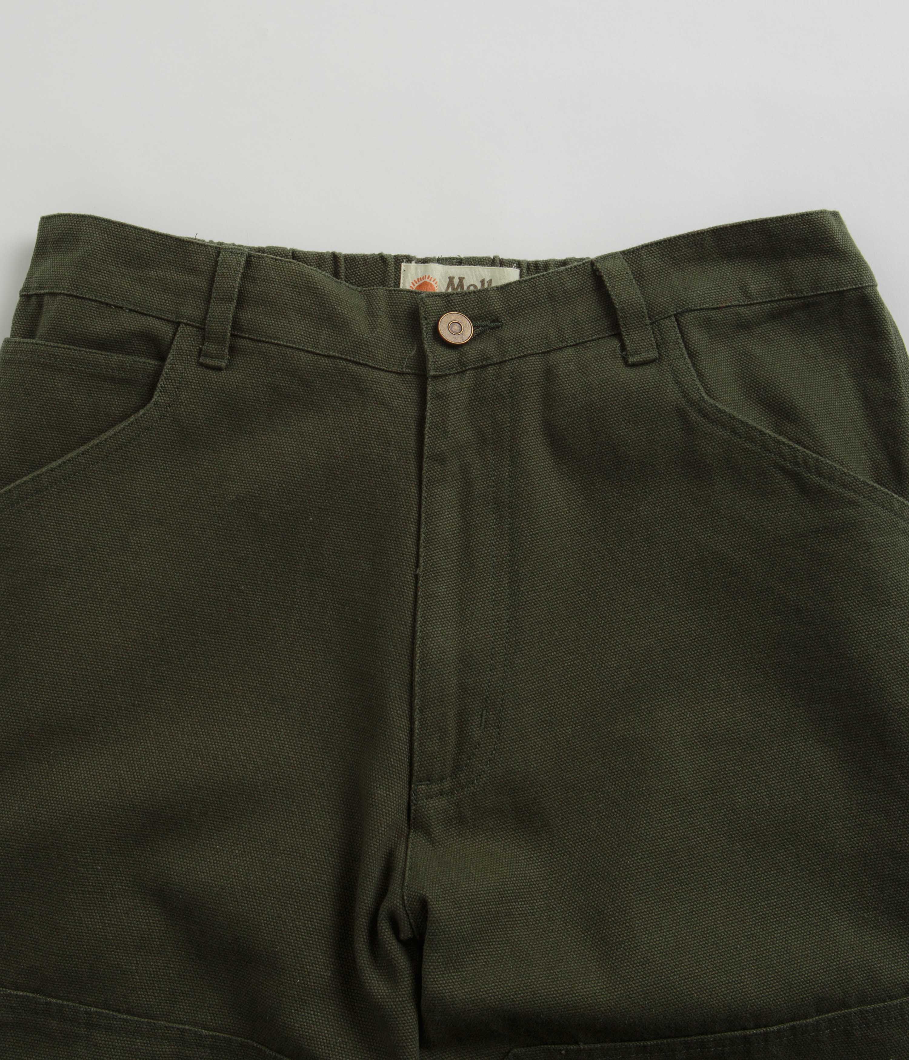 Mollusk Canvas Work Pants - Rover Green - Image 5