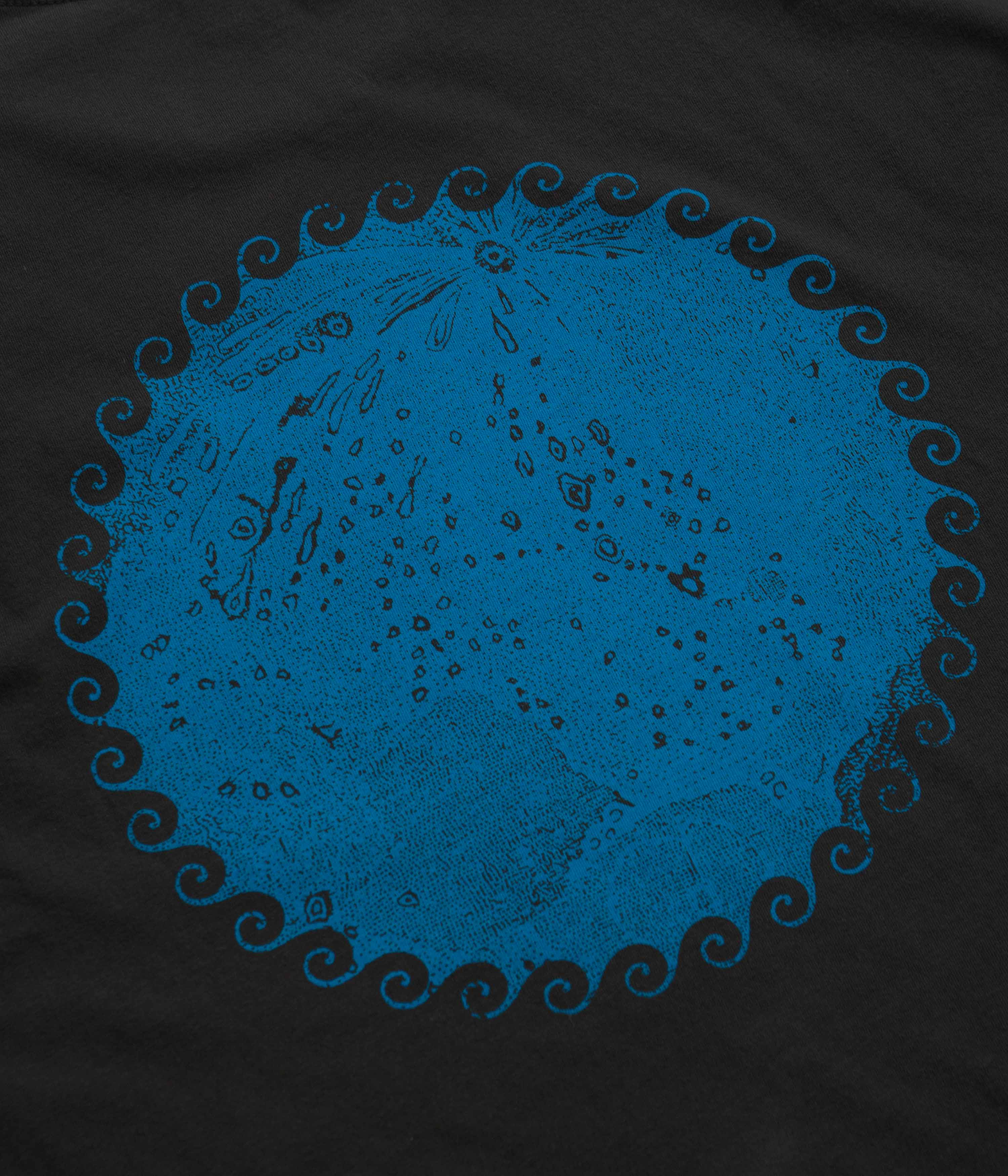 Mollusk Celestial T-Shirt - Faded Black - Image 6