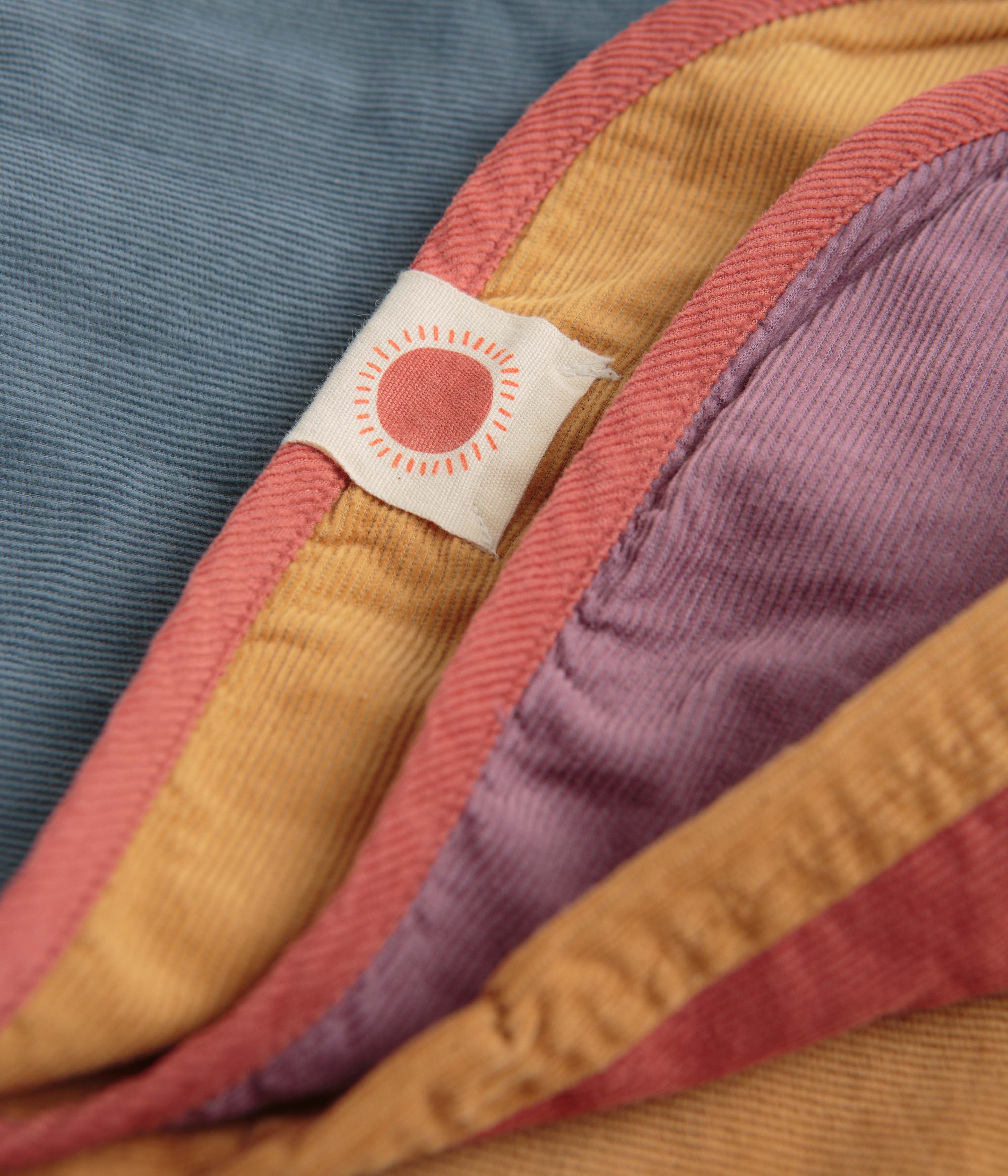 Mollusk Corduroy Beach Party Blanket - Pink Multi - Image 2