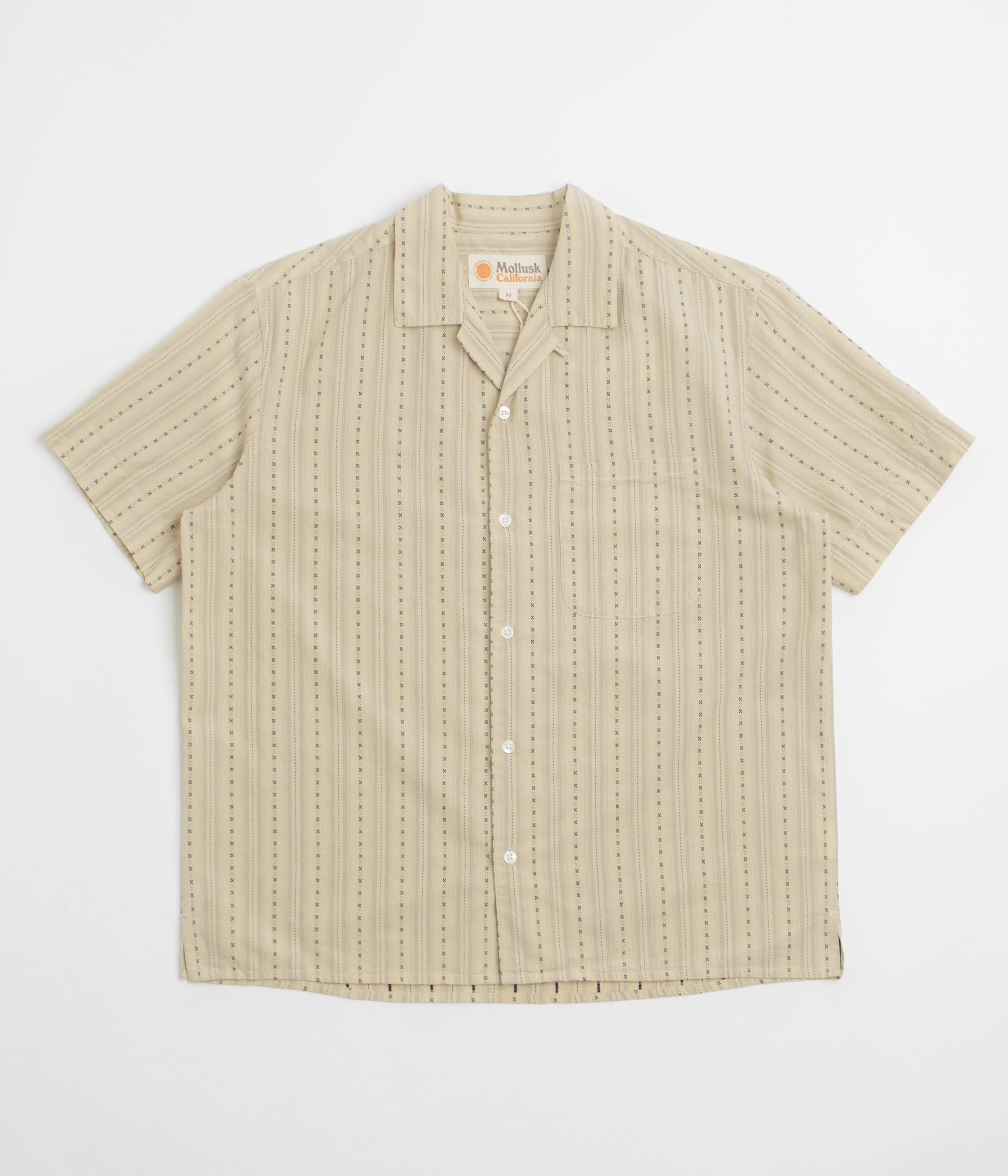 Mollusk Cosmo Shirt - Natural Dobby