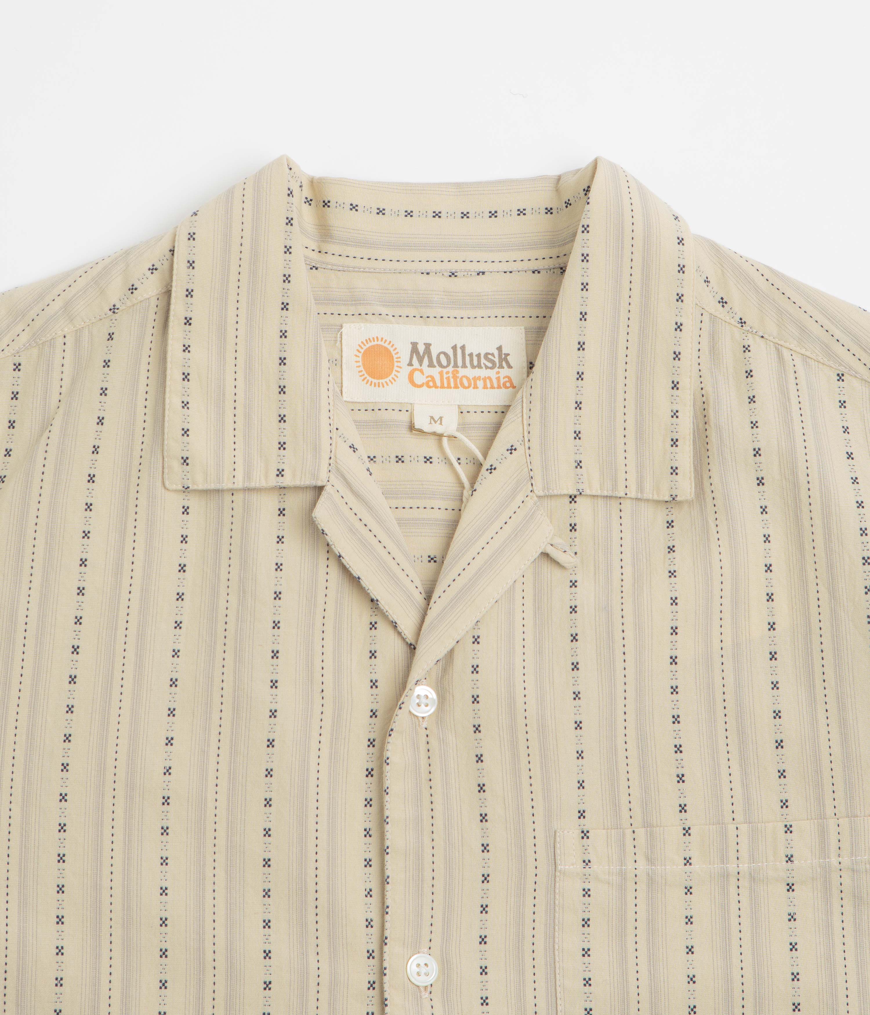Mollusk Cosmo Shirt - Natural Dobby - Image 2