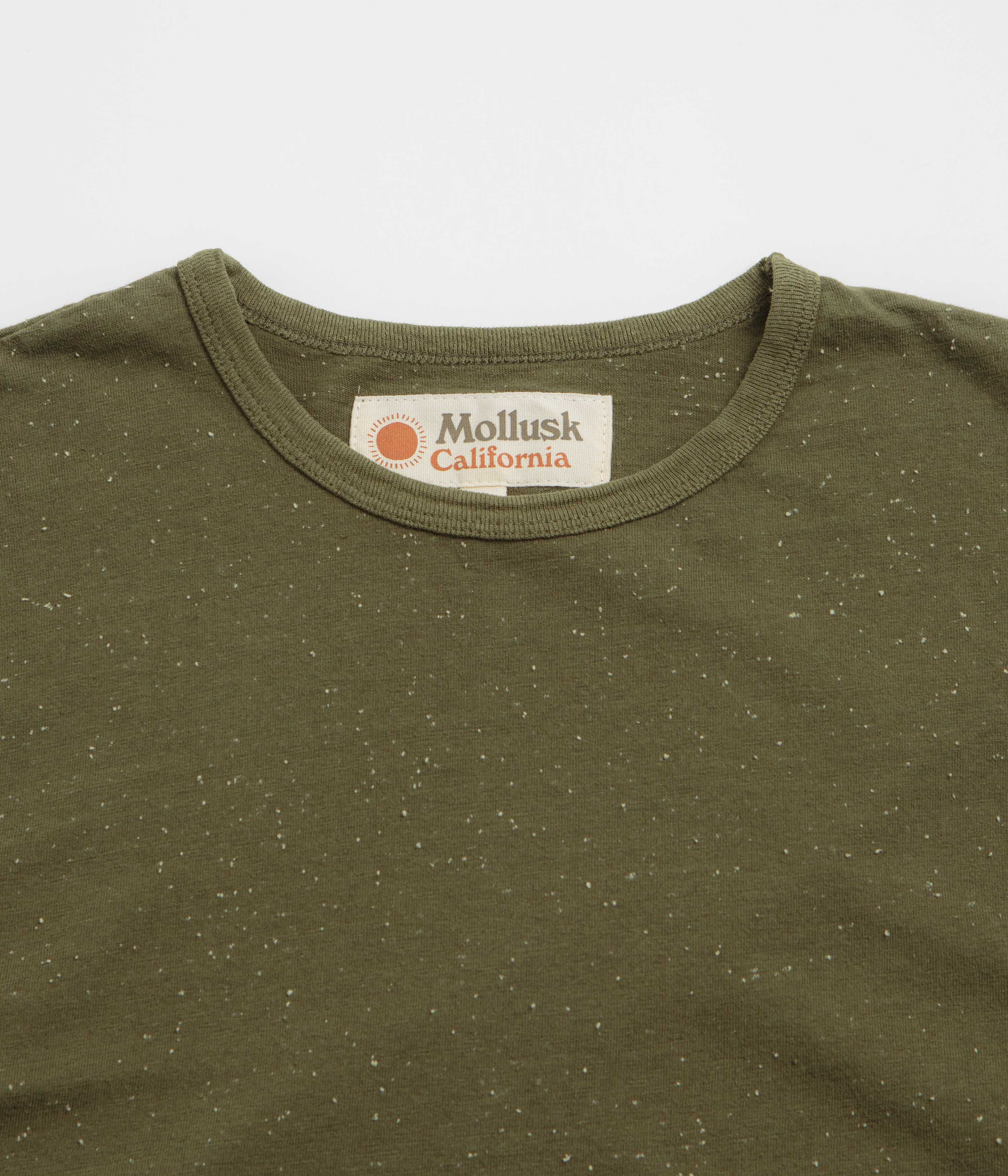 Mollusk Cosmos T-Shirt - Dark Mash Green - Image 2