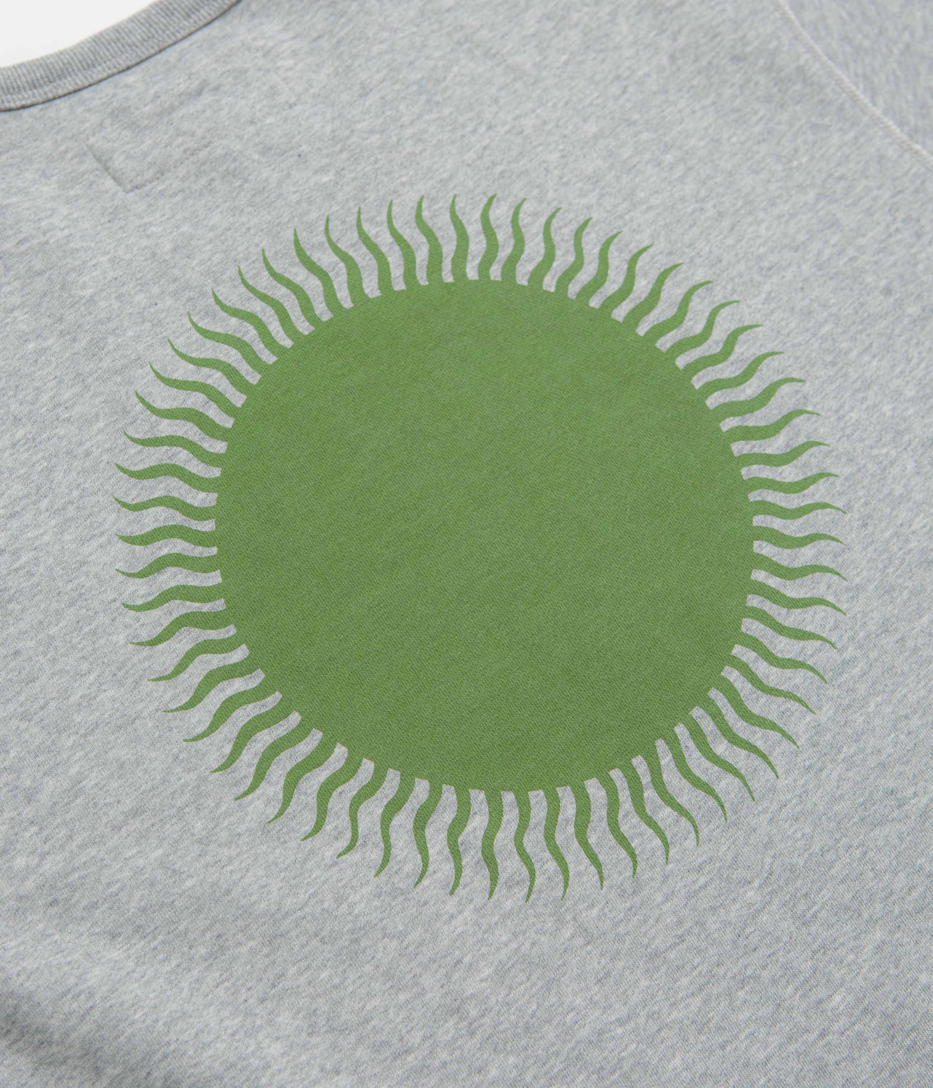 Mollusk Country Sun Crewneck Sweatshirt - Heather Grey - Image 4