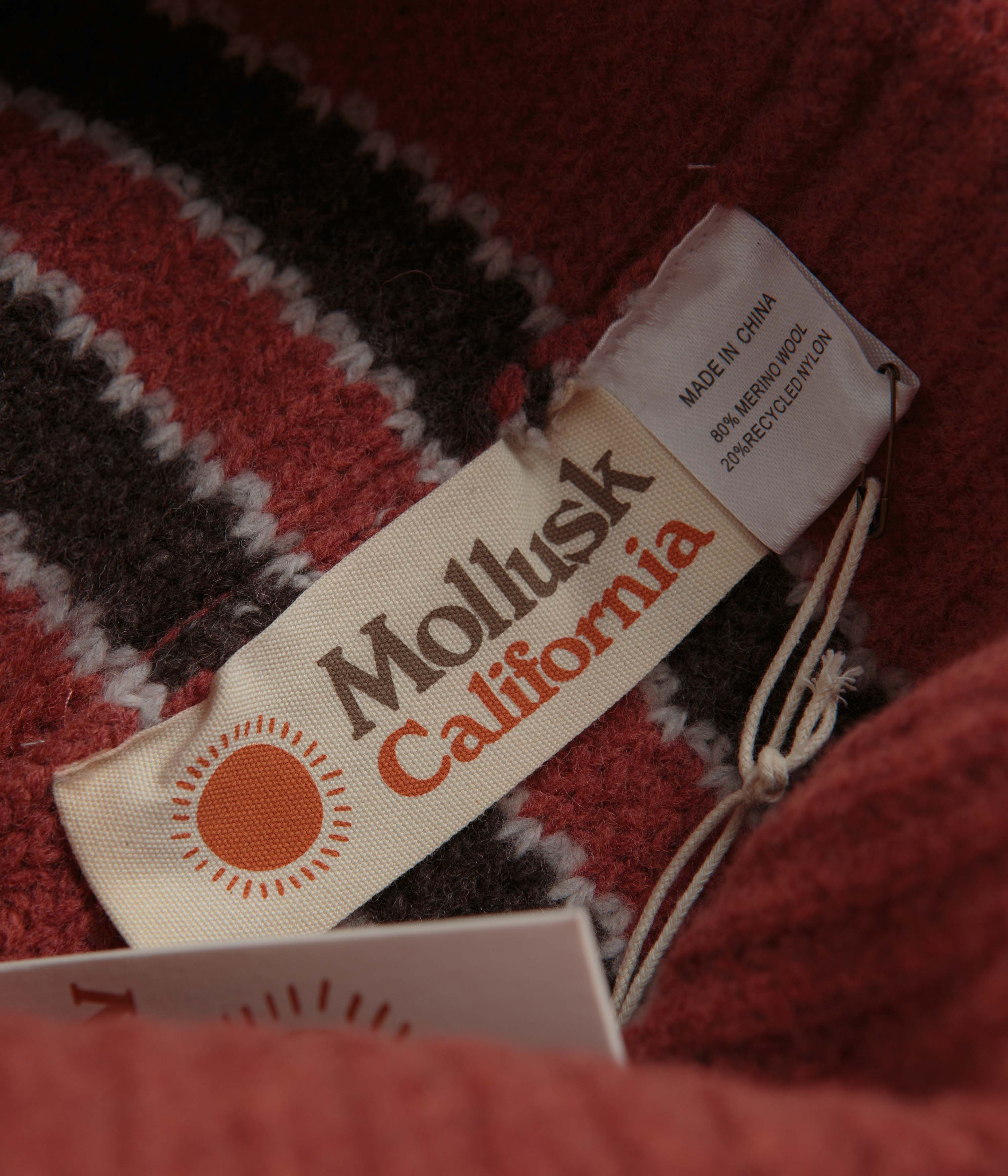 Mollusk County Cork Beanie - Faded Brick - Image 3