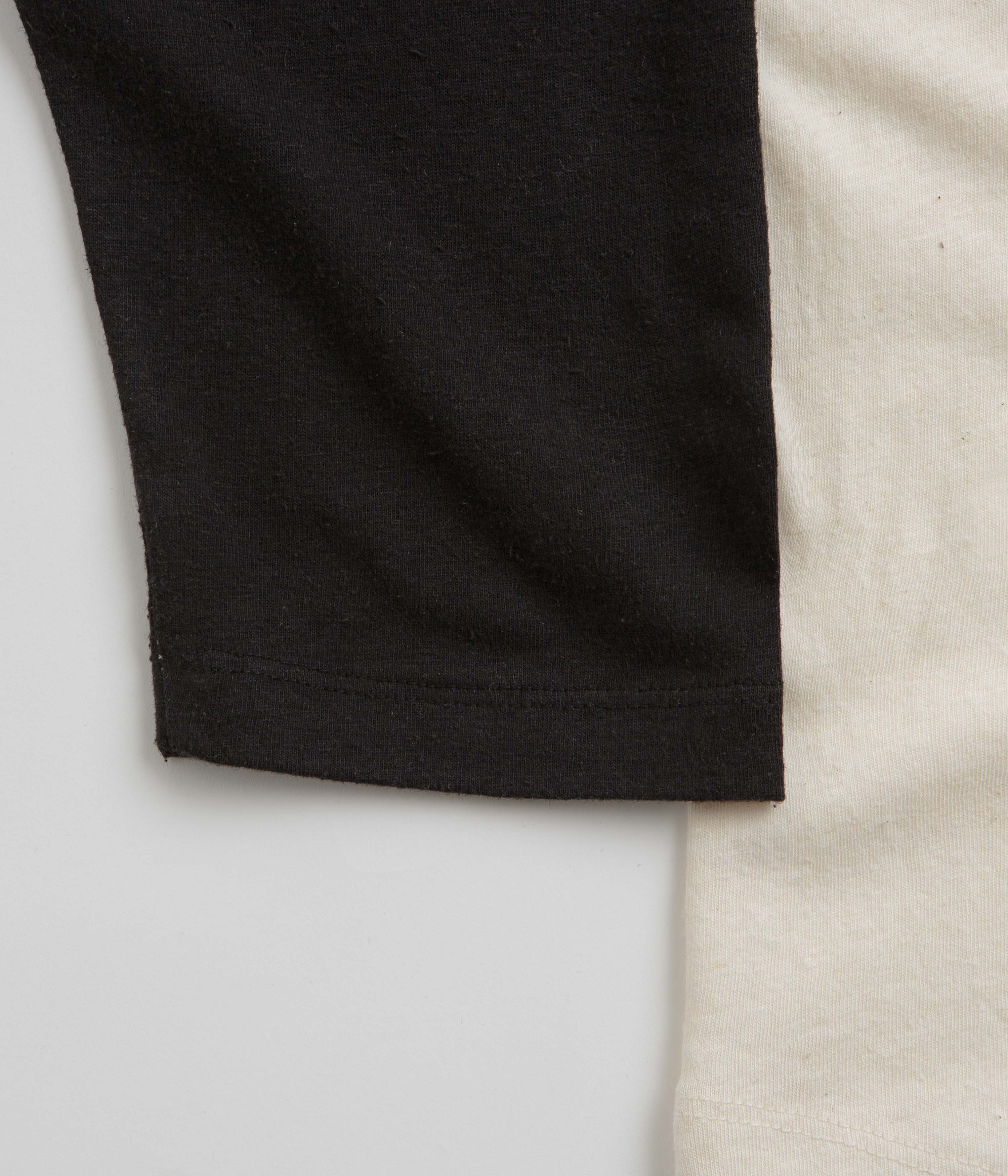 Mollusk Hemp Baseball T-Shirt - Black - Image 3