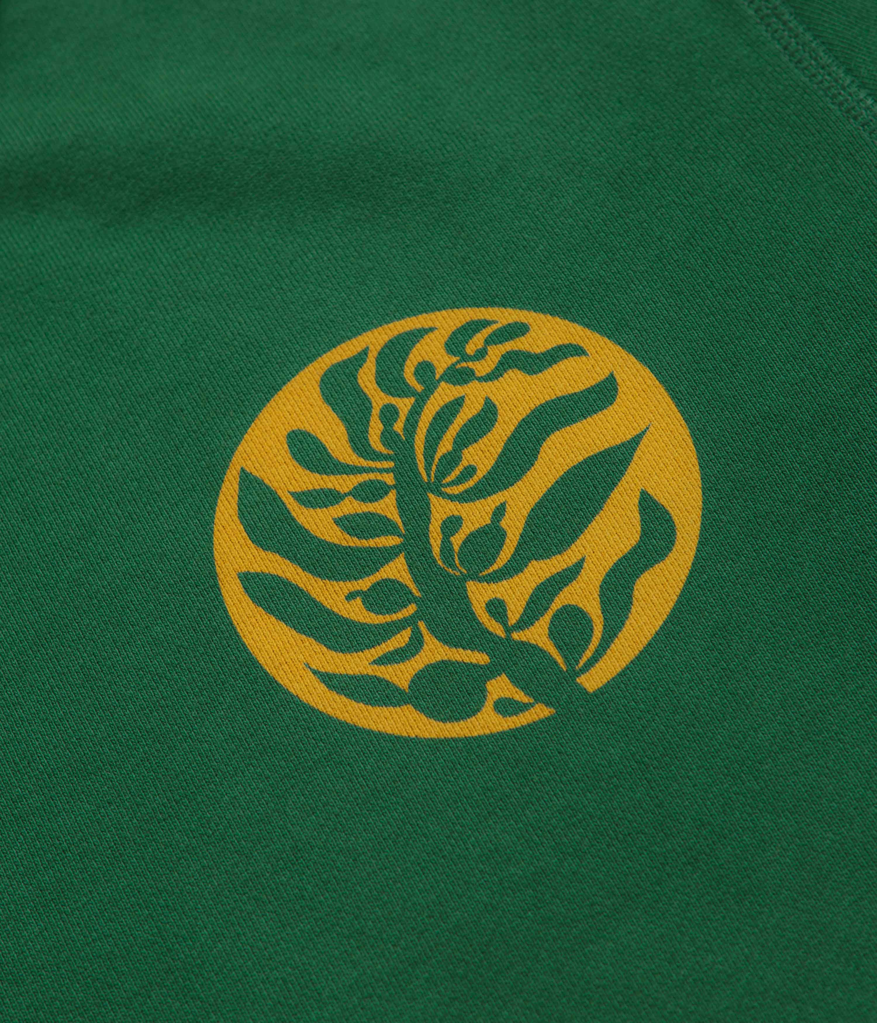 Mollusk Kelp Crewneck Sweatshirt - Rover Green - Image 3