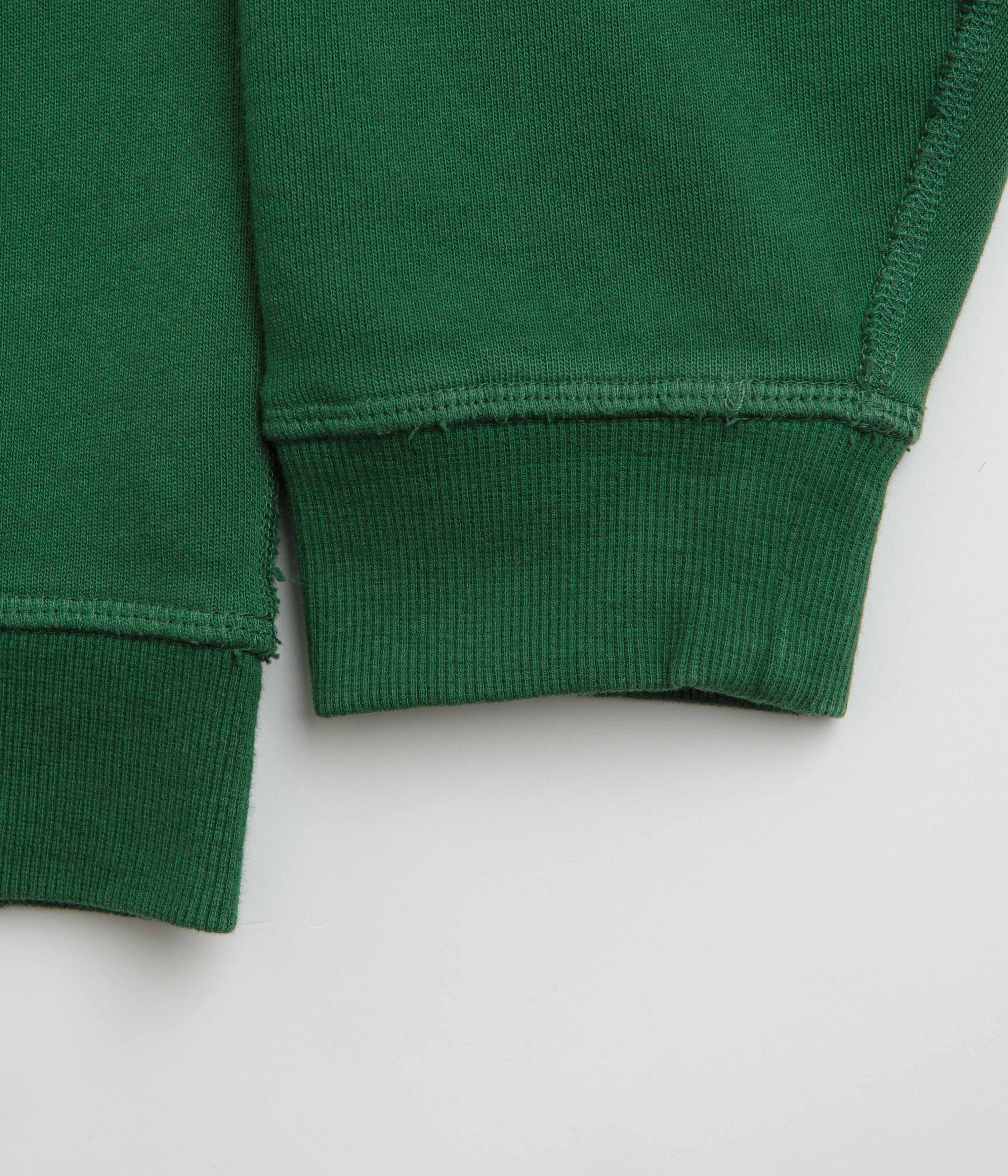 Mollusk Kelp Crewneck Sweatshirt - Rover Green - Image 4
