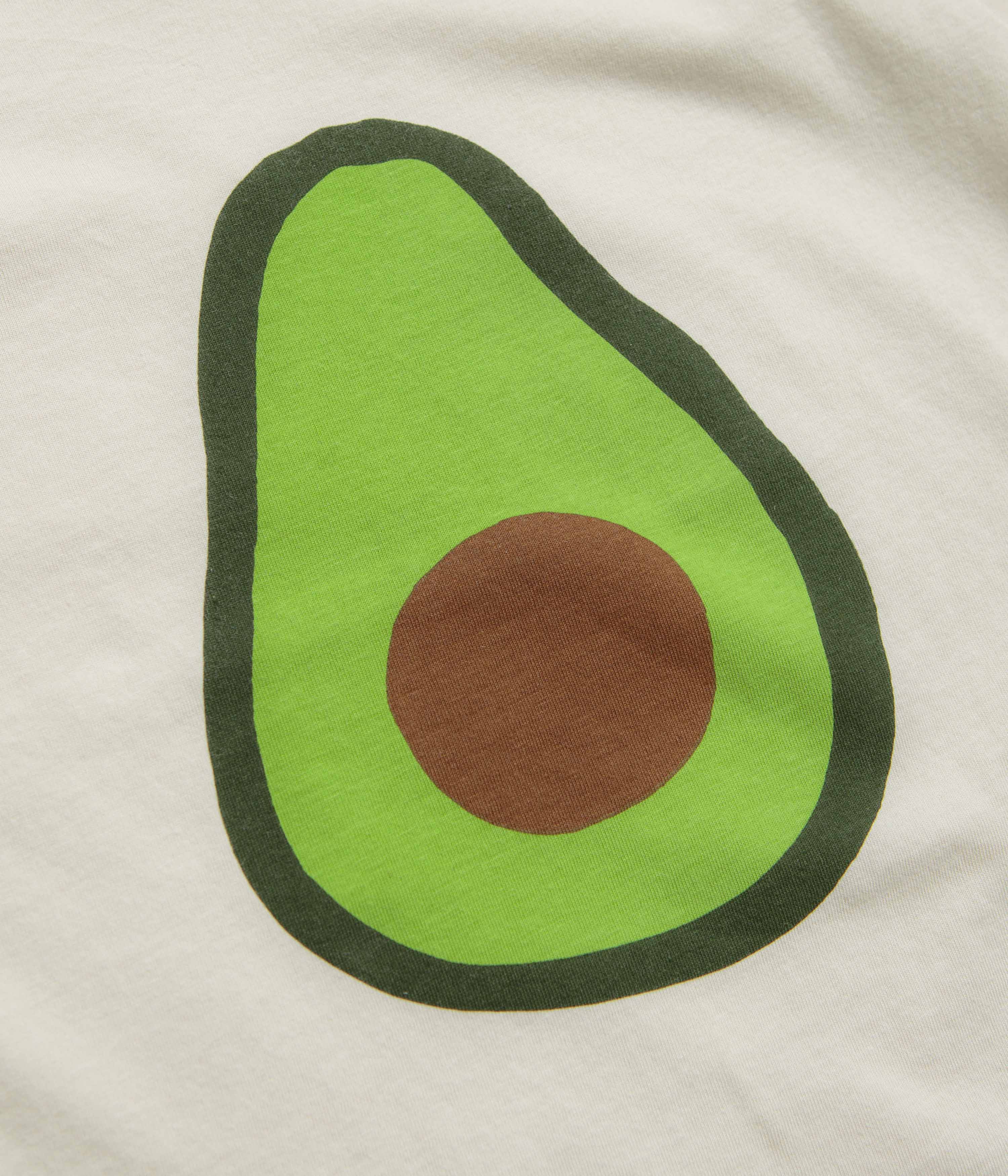 Mollusk Kids Avocado T-Shirt - Fog - Image 2