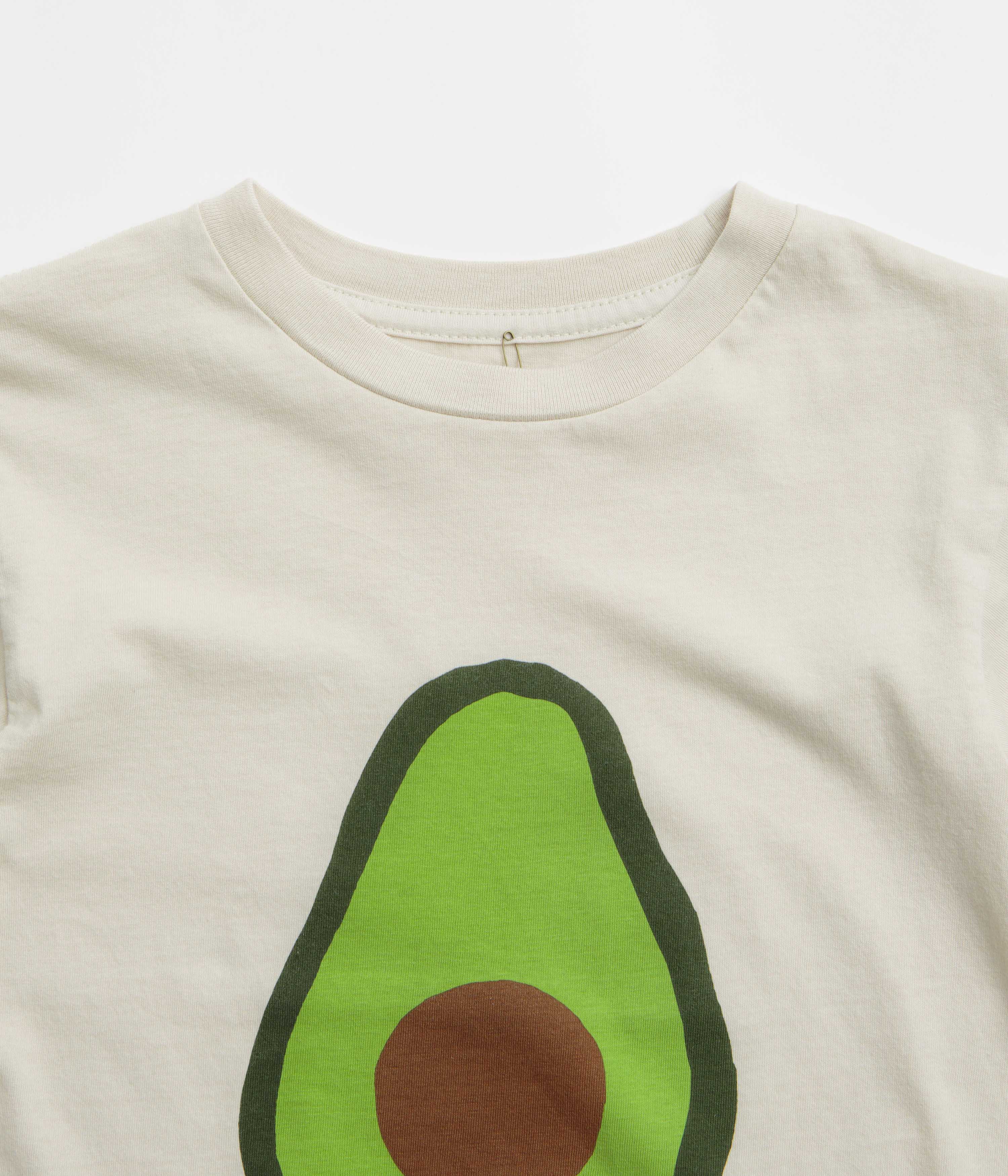 Mollusk Kids Avocado T-Shirt - Fog - Image 3