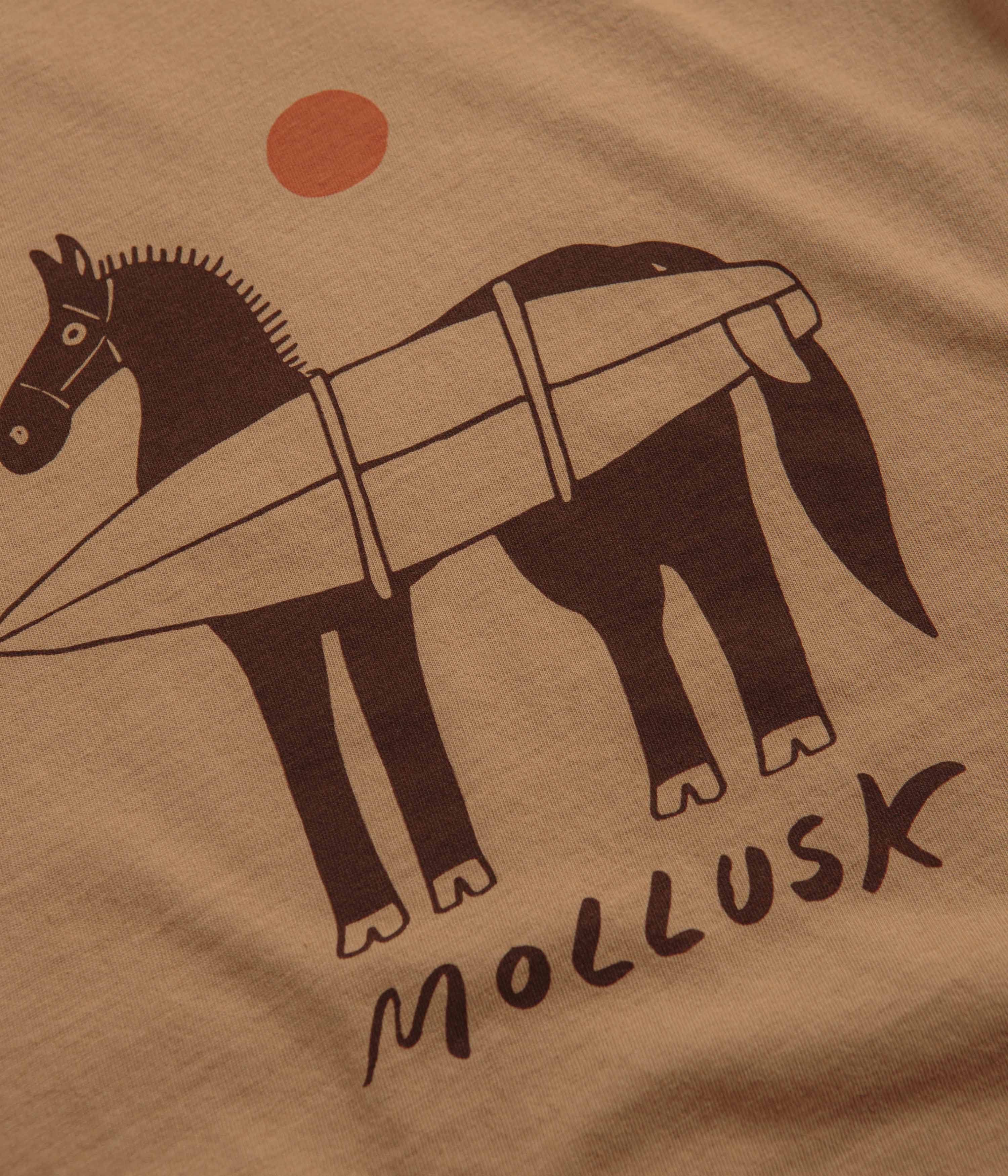 Mollusk Kids Grazer T-Shirt - Tan Earth - Image 3