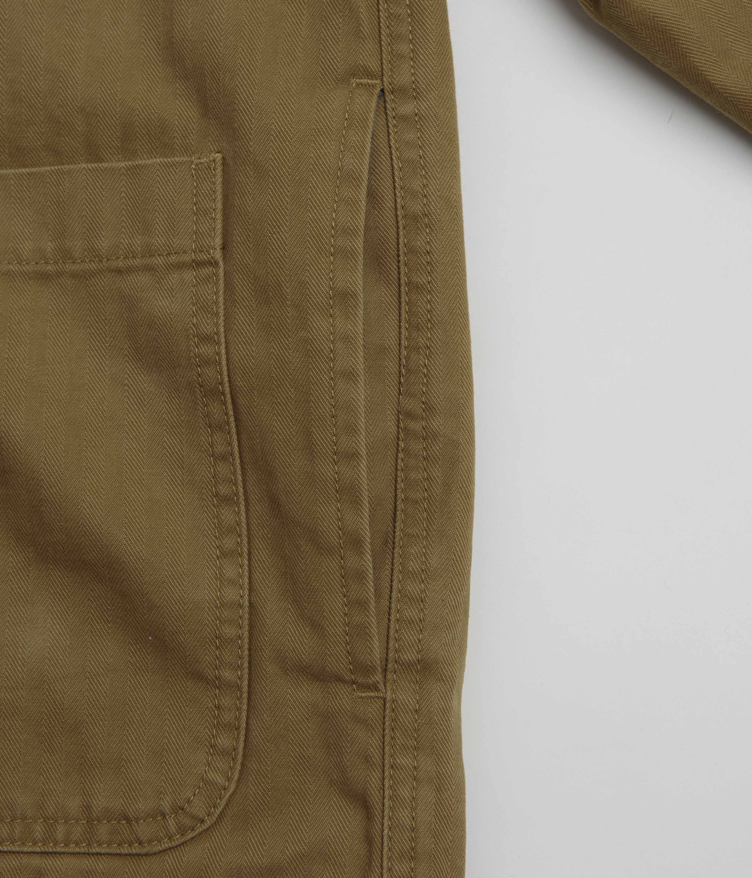 Mollusk Lined Builder Jacket - Camel - Image 6