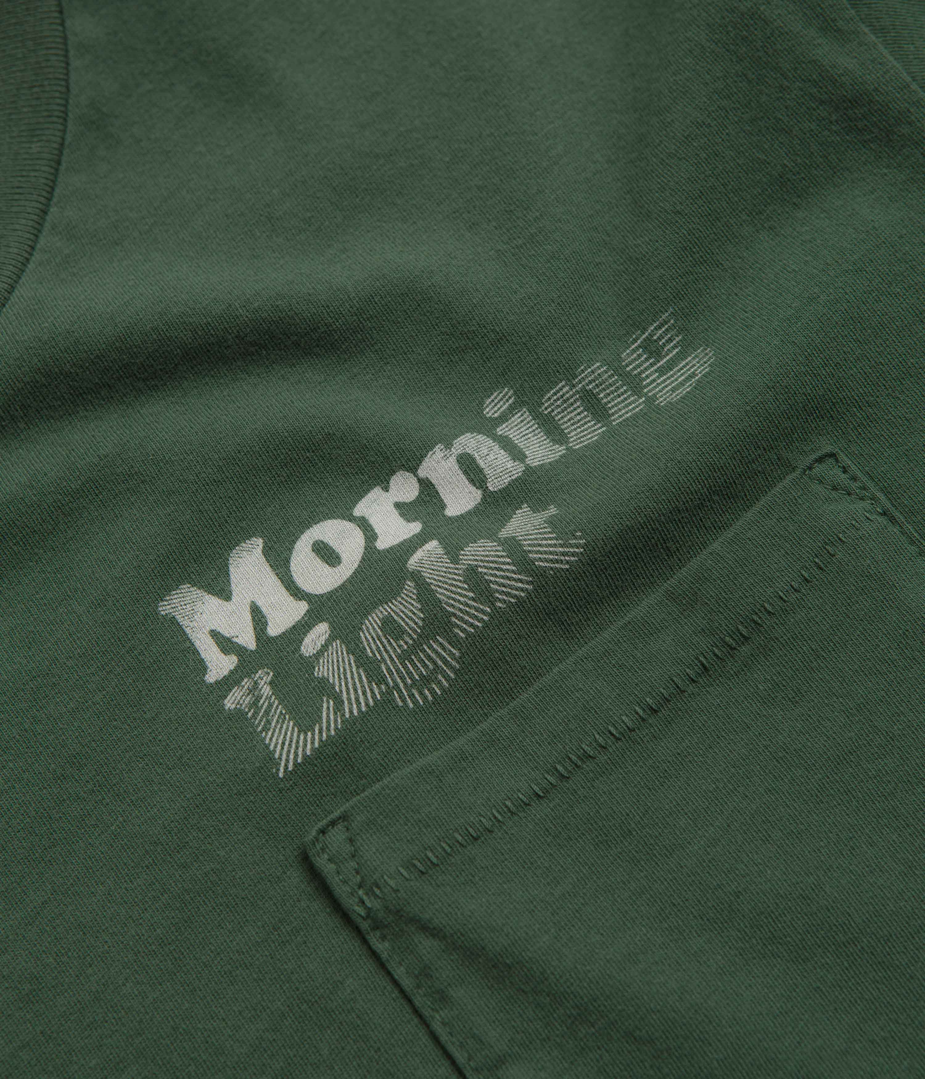 Mollusk Morning Light T-Shirt - Rover Green - Image 3