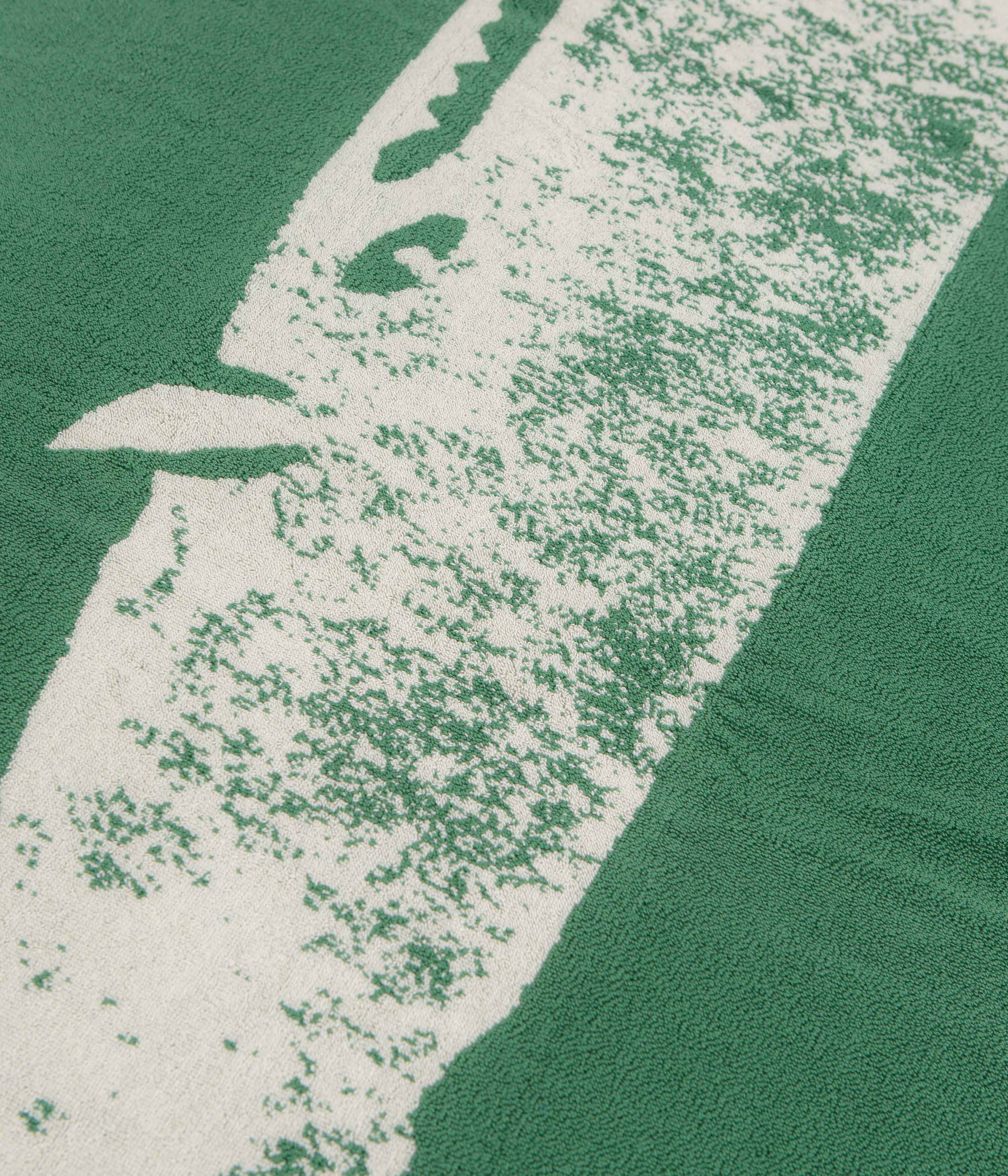 Mollusk Olde Whale Towel - Trinity Green - Image 3