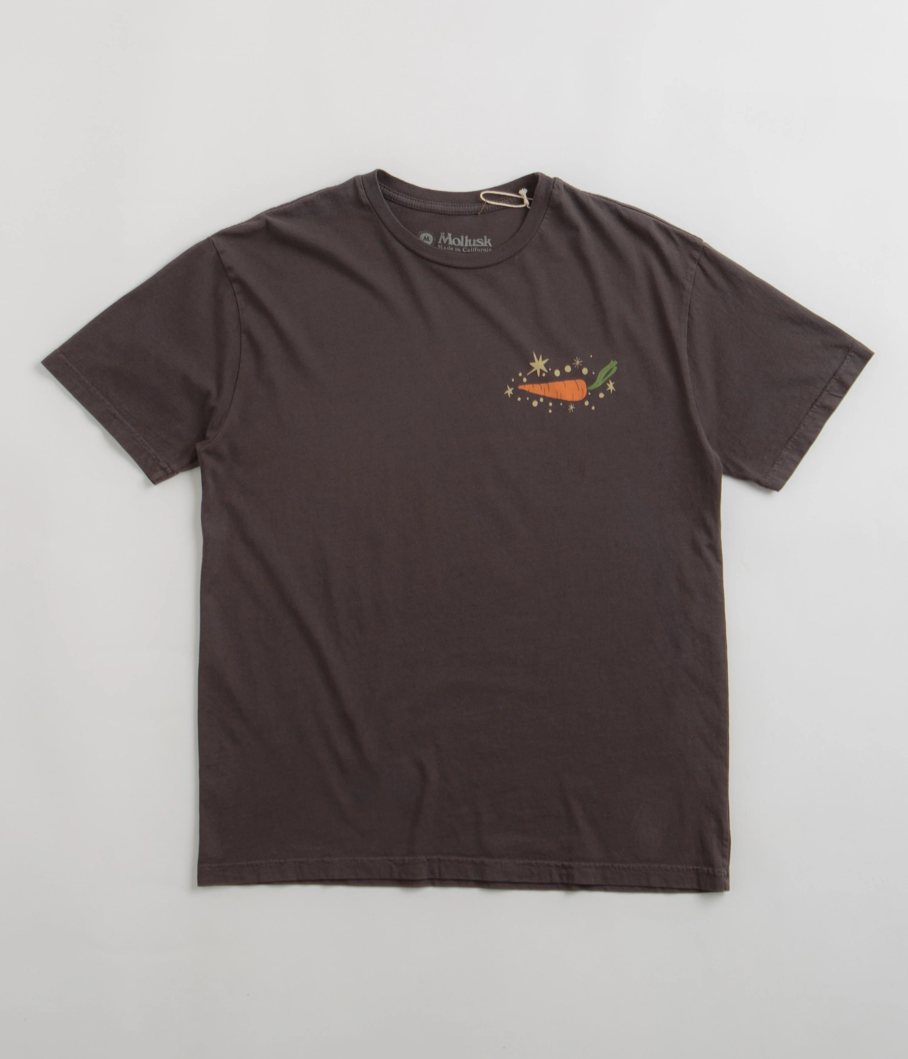 Mollusk Outer Veggie T-Shirt - Faded Black - Image 2