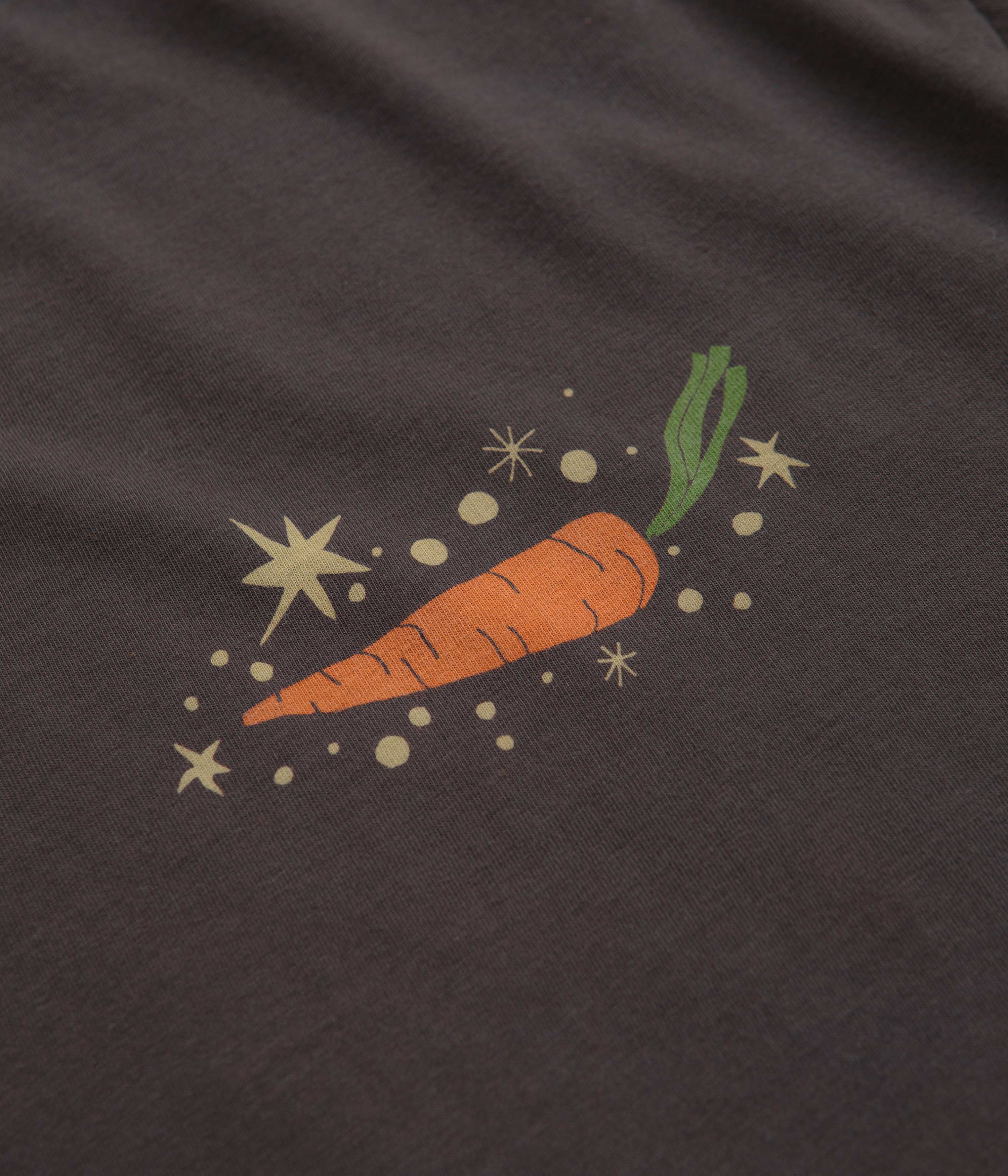 Mollusk Outer Veggie T-Shirt - Faded Black - Image 4
