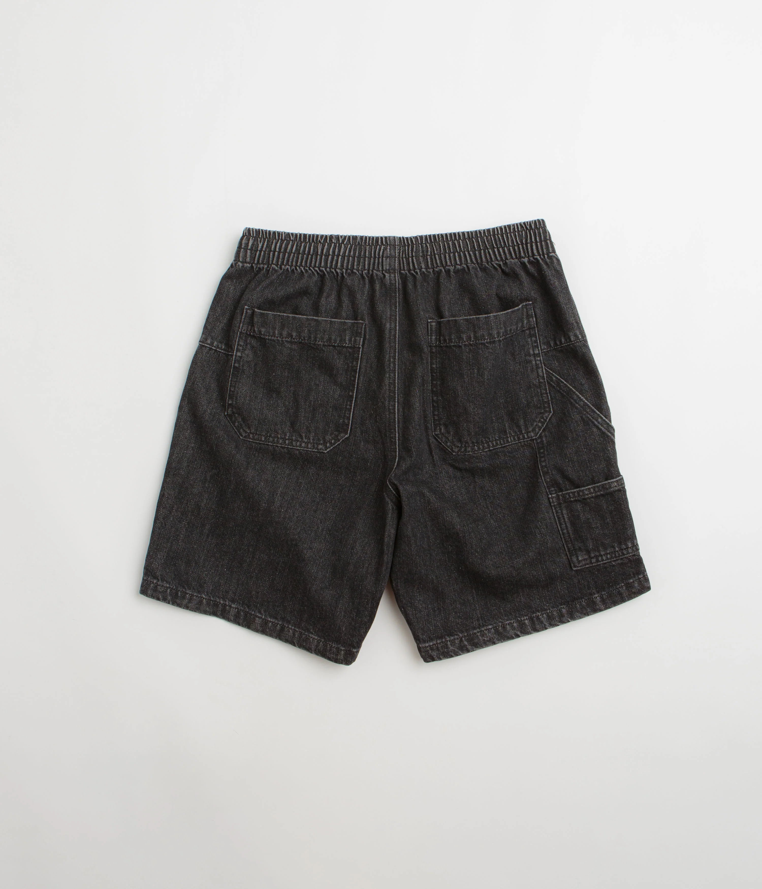 Mollusk Pinnacle Shorts - Black Denim - Image 3