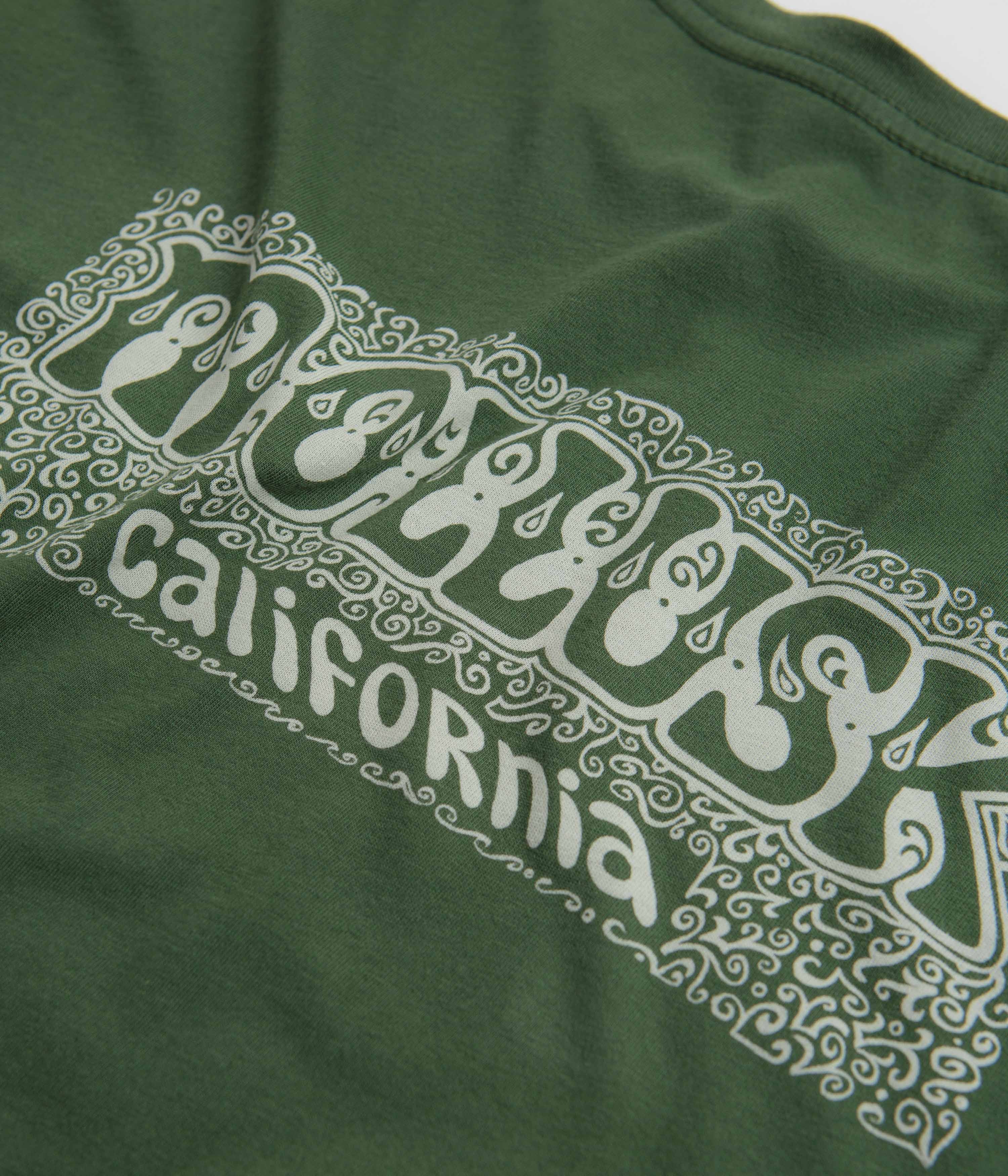 Mollusk Poppies T-Shirt - Schoolhouse Green - Image 6