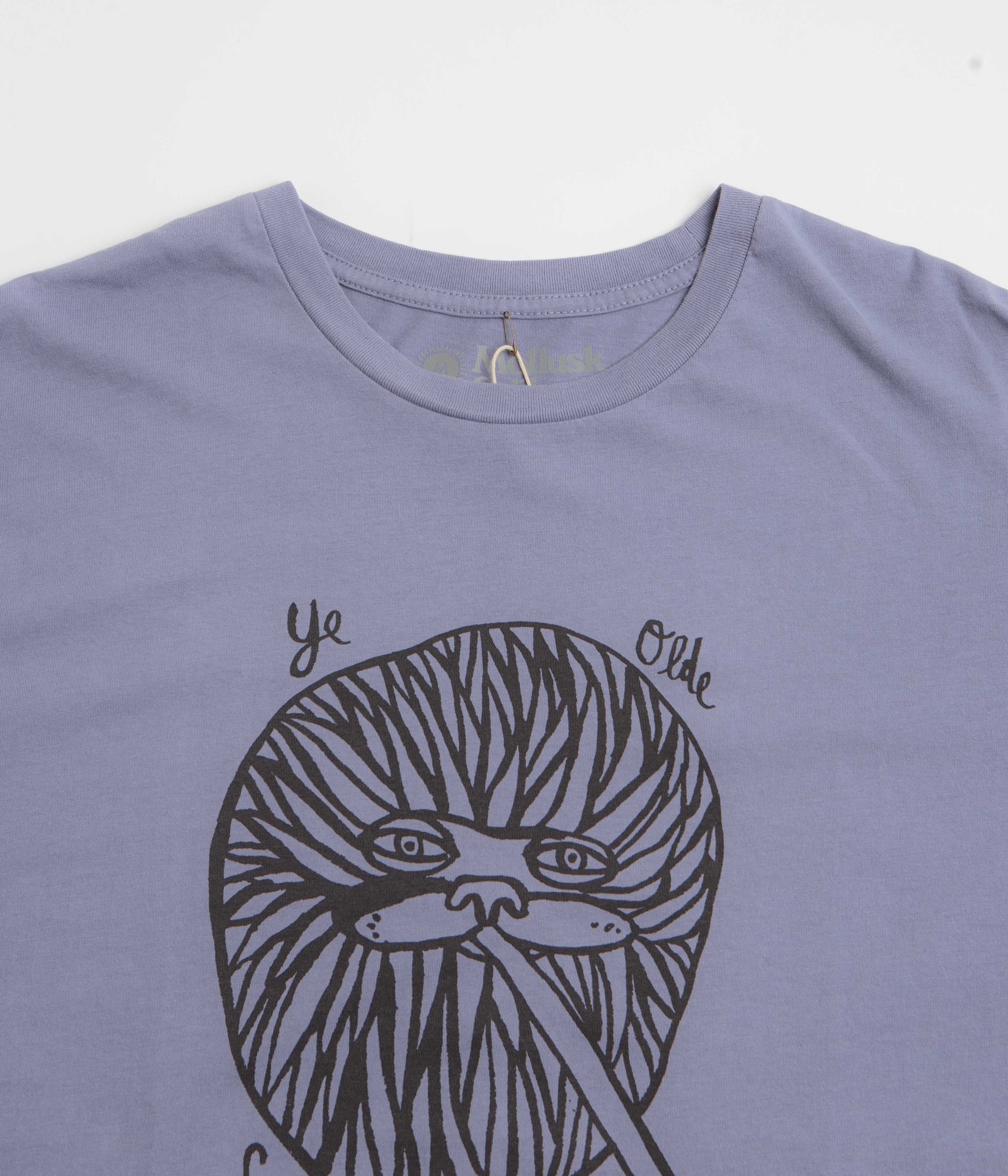 Mollusk Sea Kat T-Shirt - Lavender Blue - Image 3