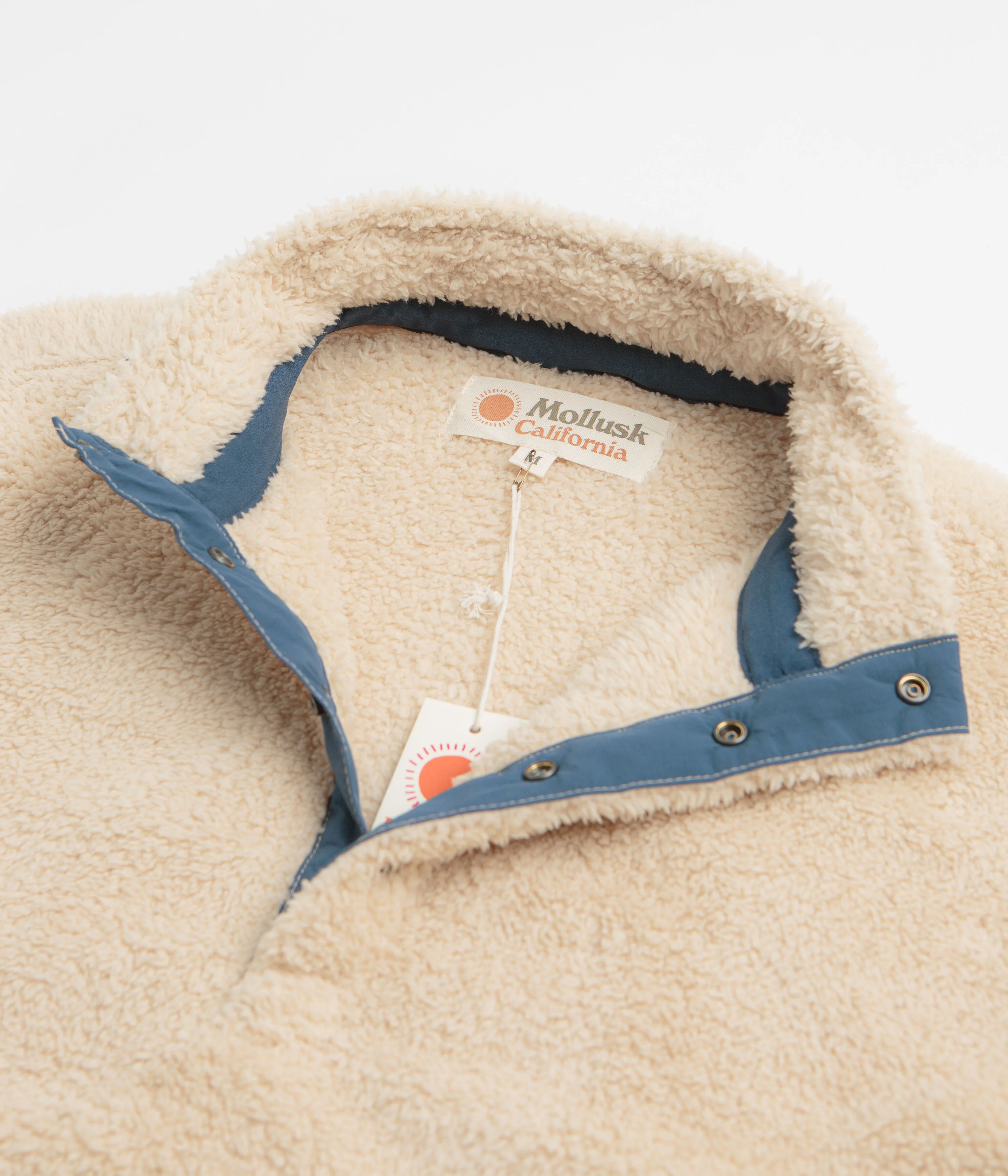 Mollusk Shaggy Sweatshirt - Natural - Image 4