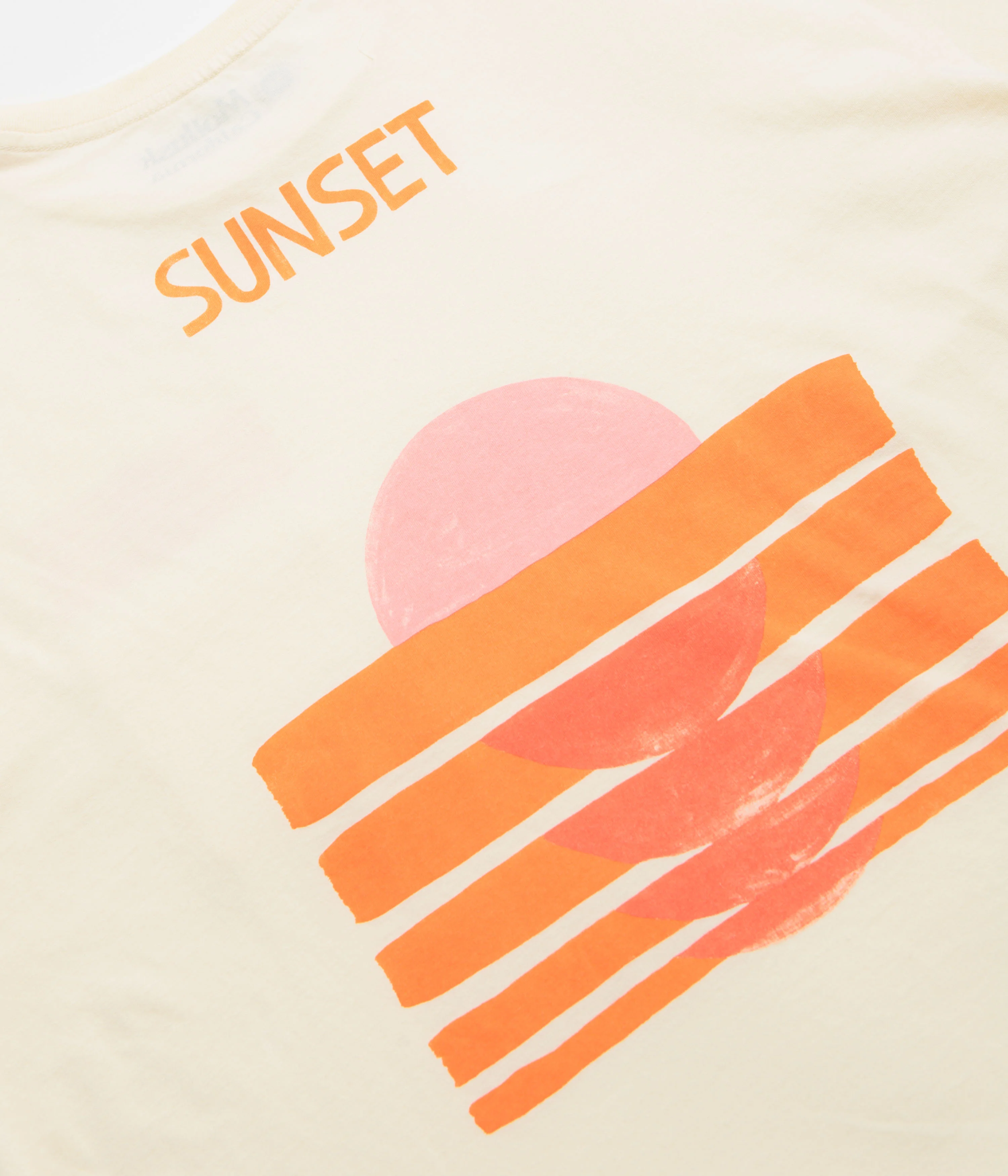 Mollusk Sinking Sunset T-Shirt - Natural - Image 5