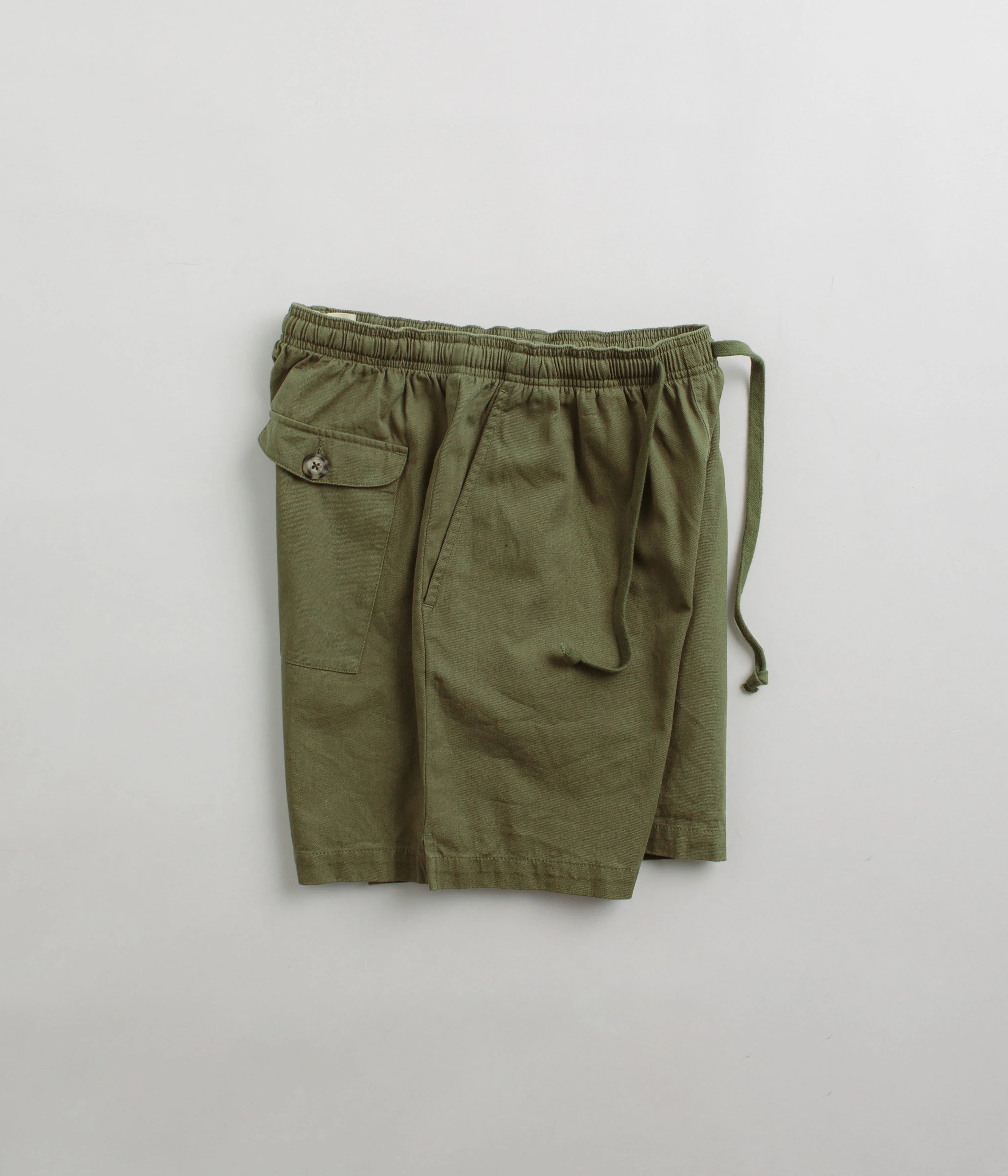 Mollusk Summer Shorts - Faded Mash Green - Image 3