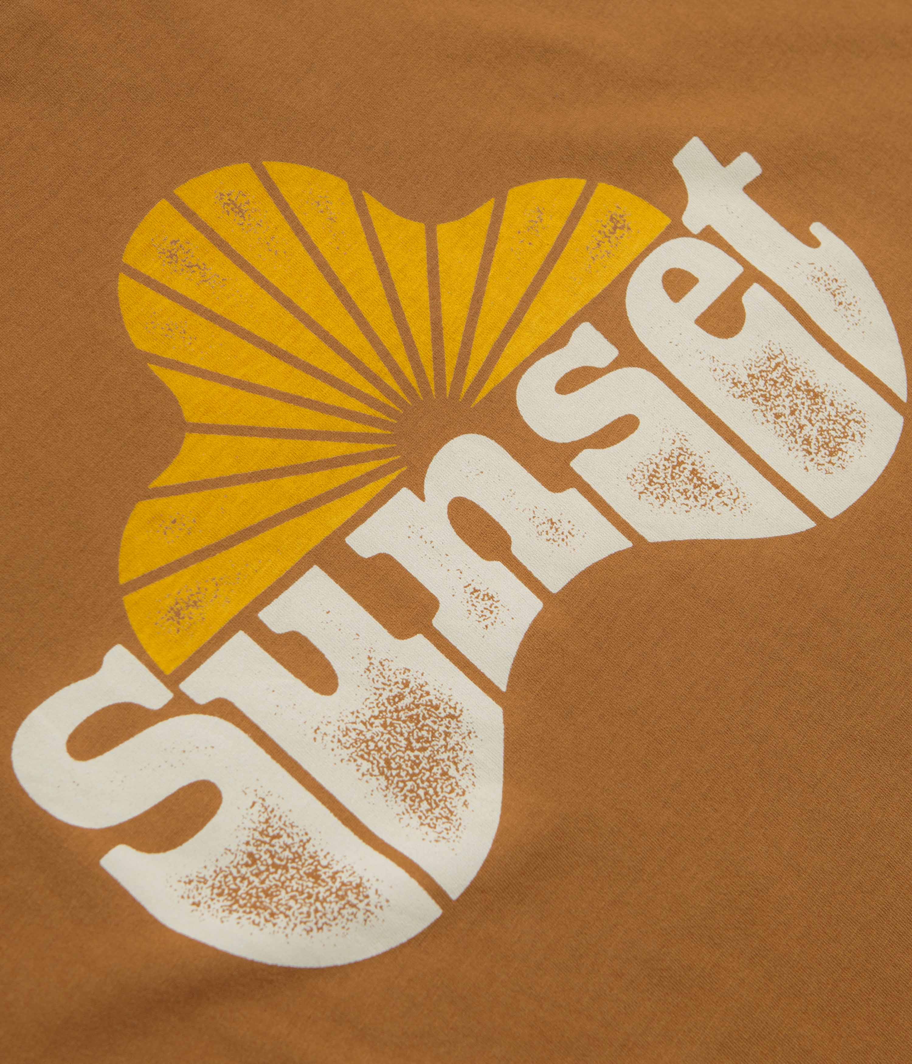 Mollusk Sunset T-Shirt - Almond - Image 2