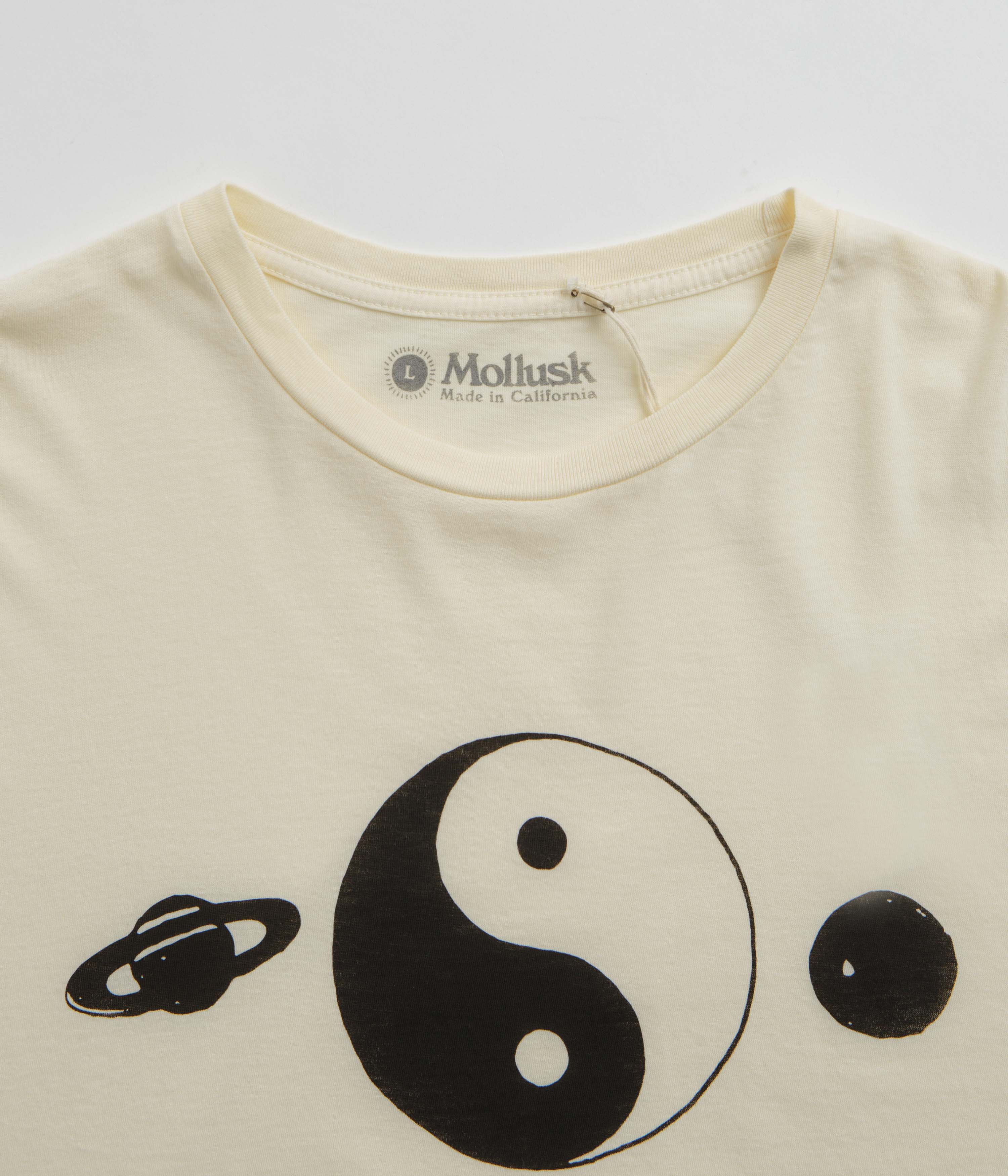 Mollusk Super Natural T-Shirt - Super Natural / Black - Image 3