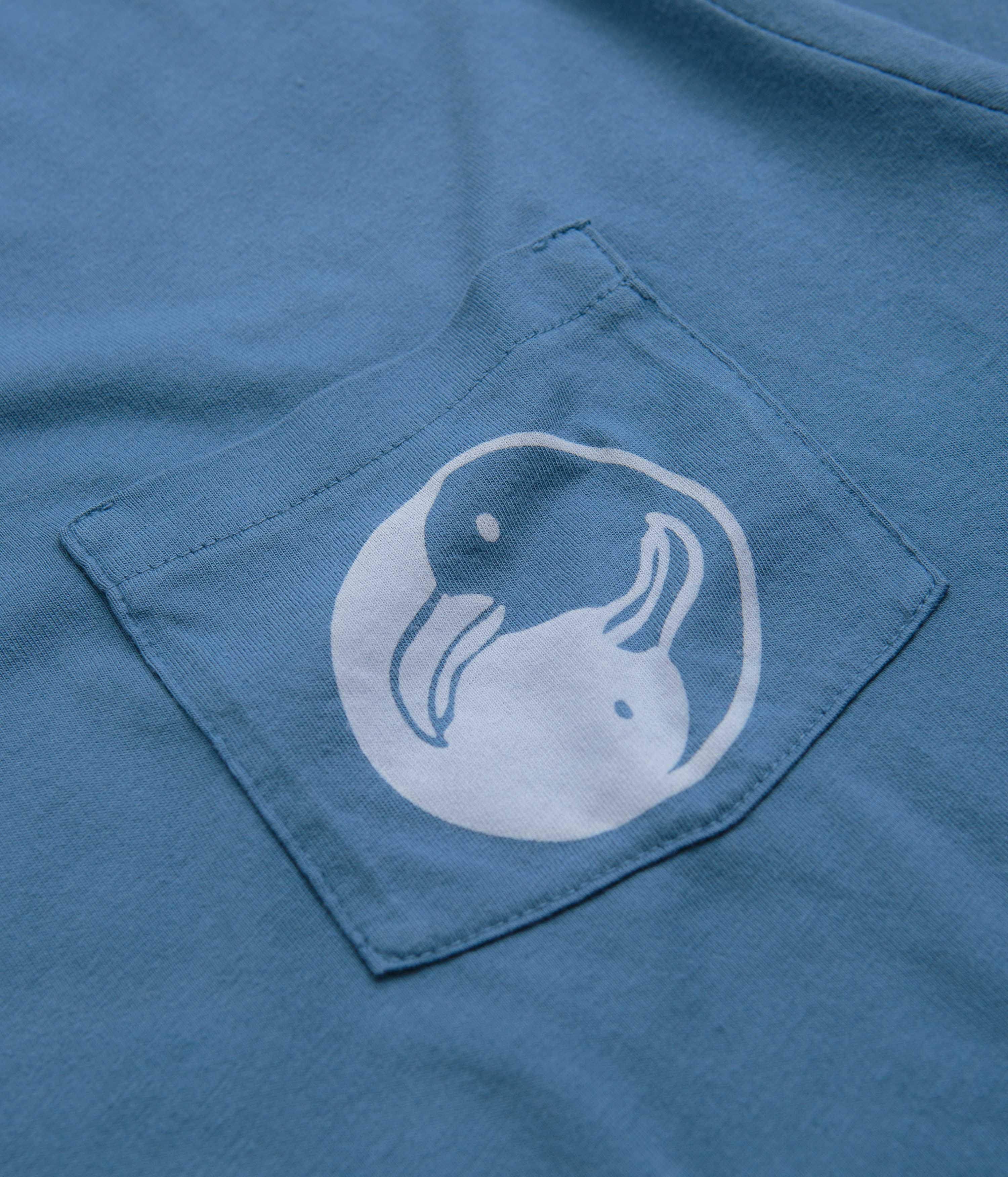 Mollusk Surf Society T-Shirt - True Blue - Image 5