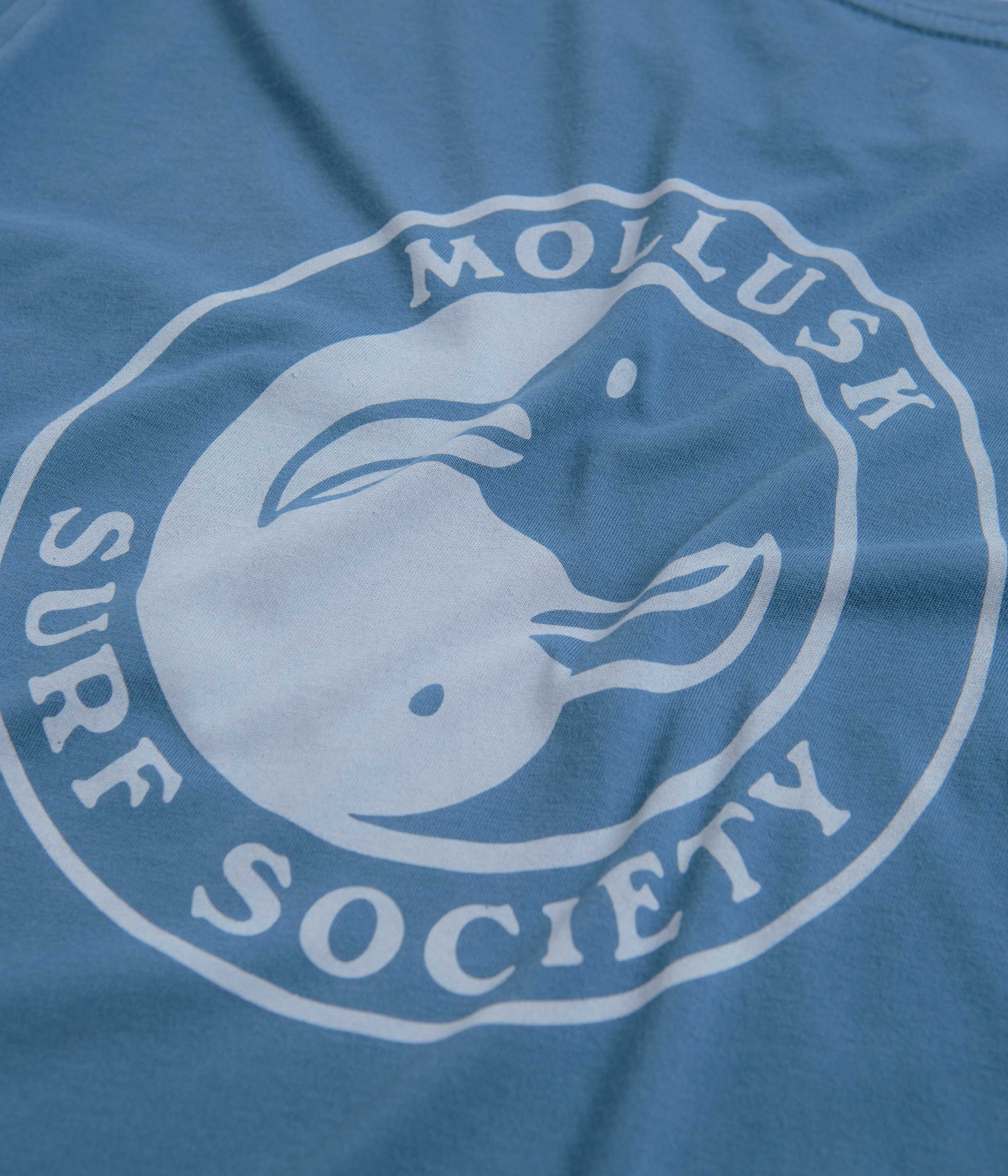 Mollusk Surf Society T-Shirt - True Blue - Image 6