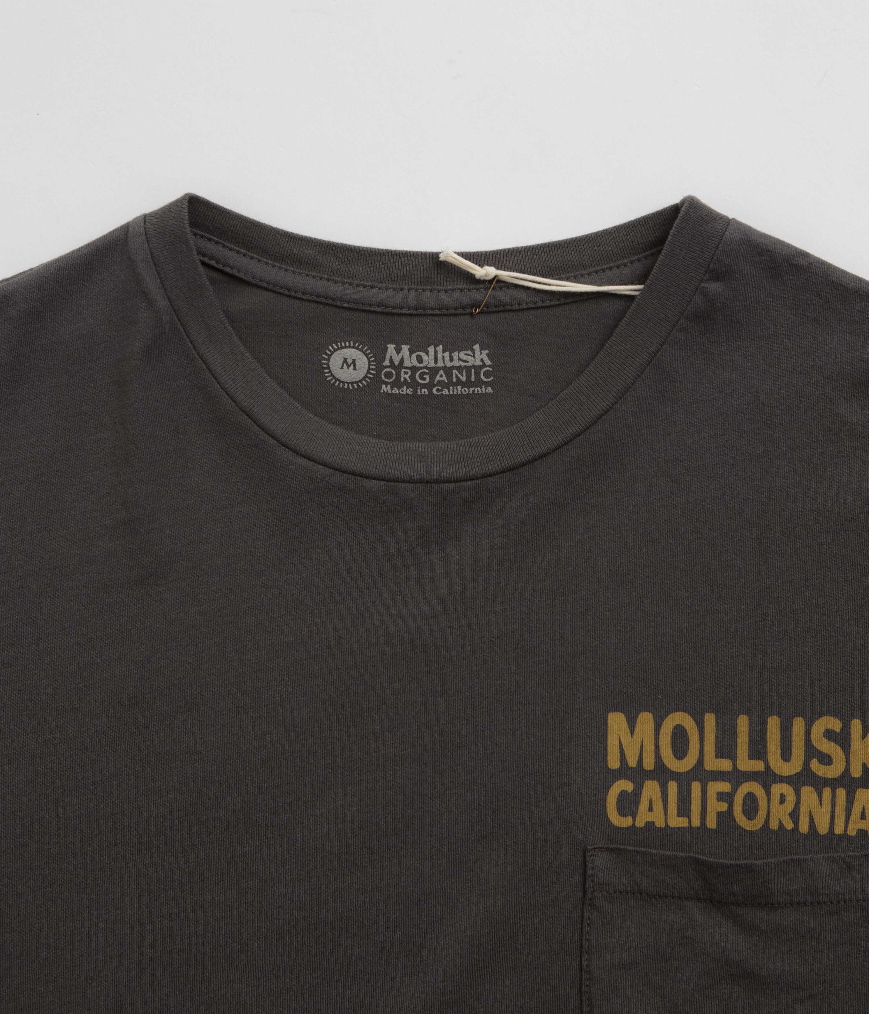 Mollusk Surf Supply T-Shirt - Faded Black - Image 4
