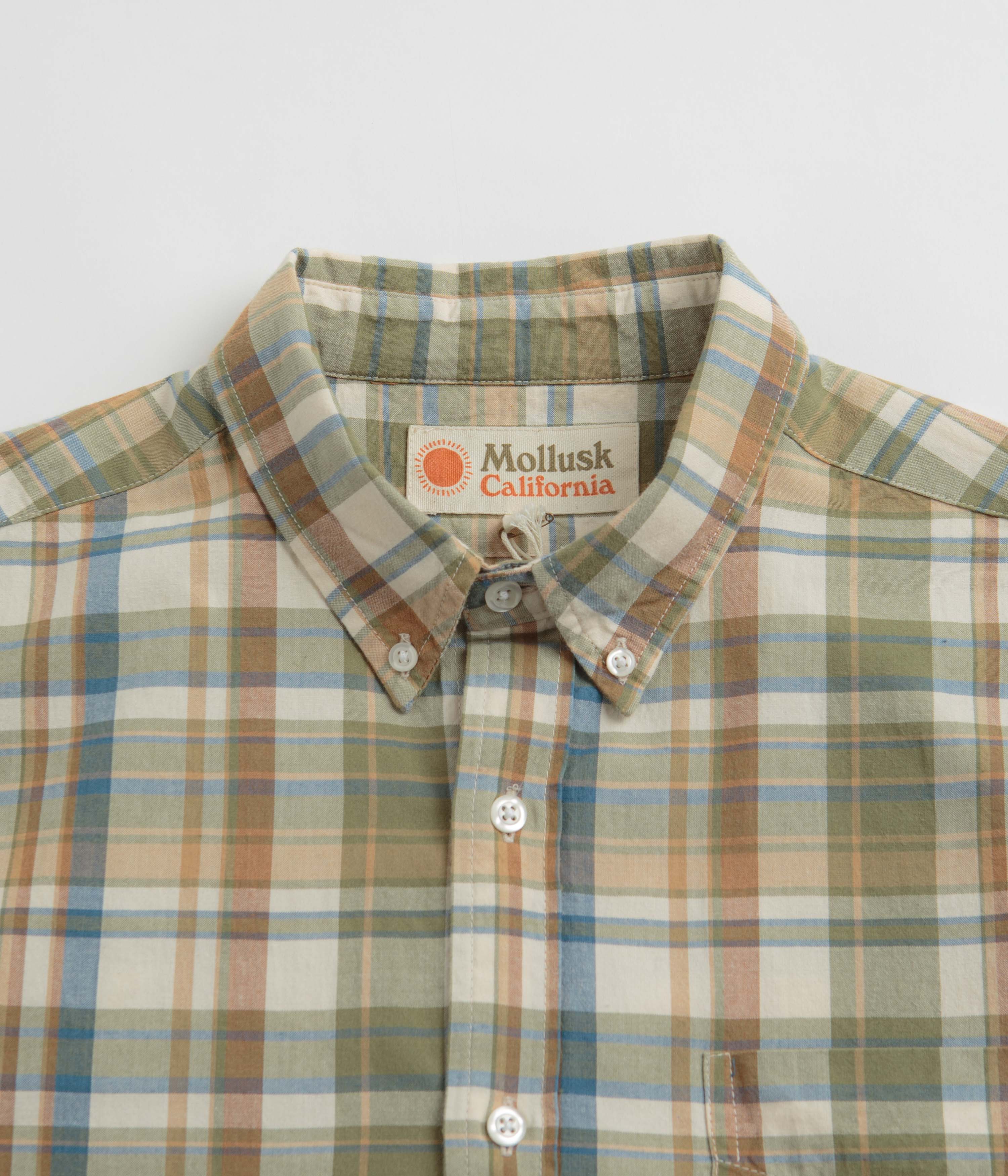 Mollusk Thurston Shirt - Madras - Image 3