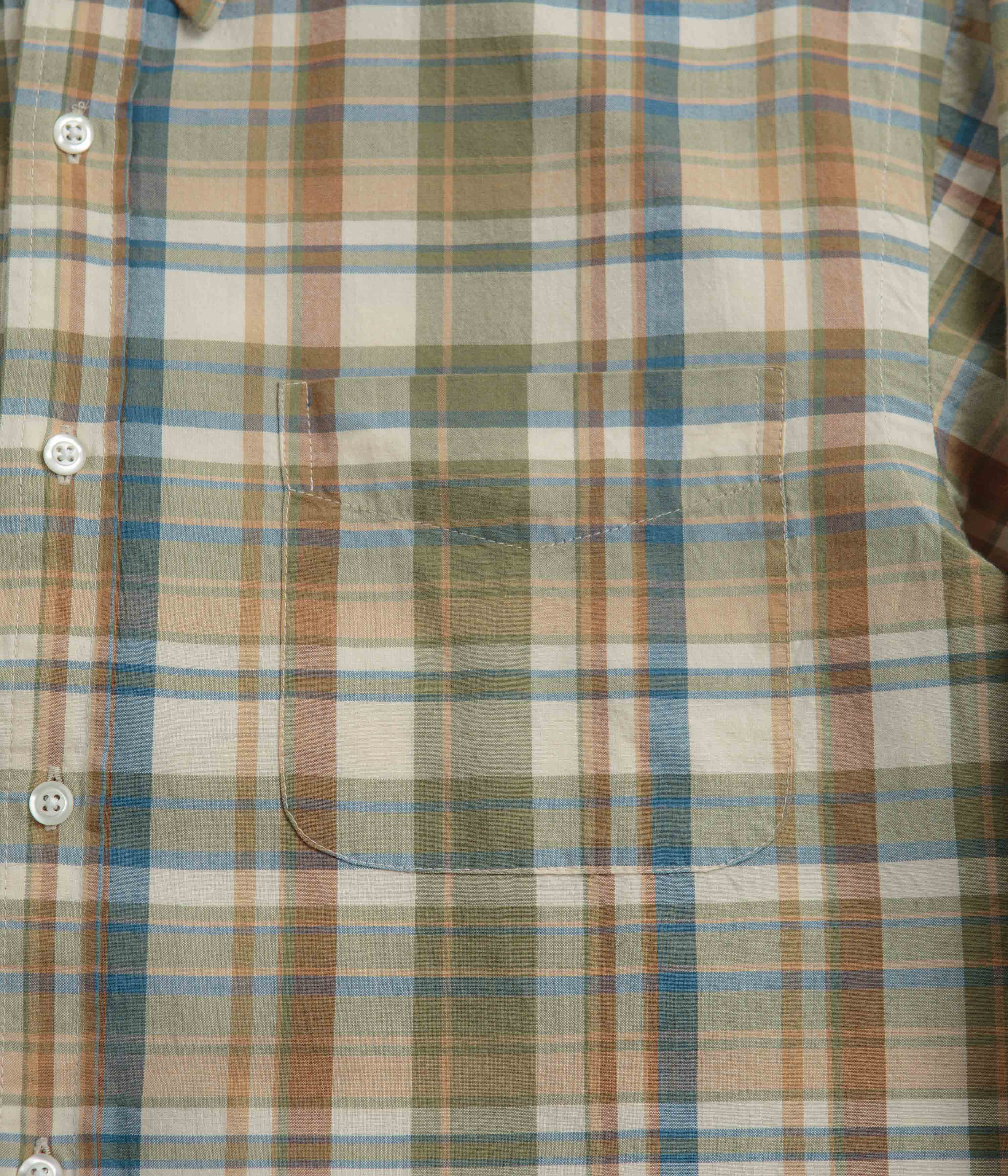 Mollusk Thurston Shirt - Madras - Image 5