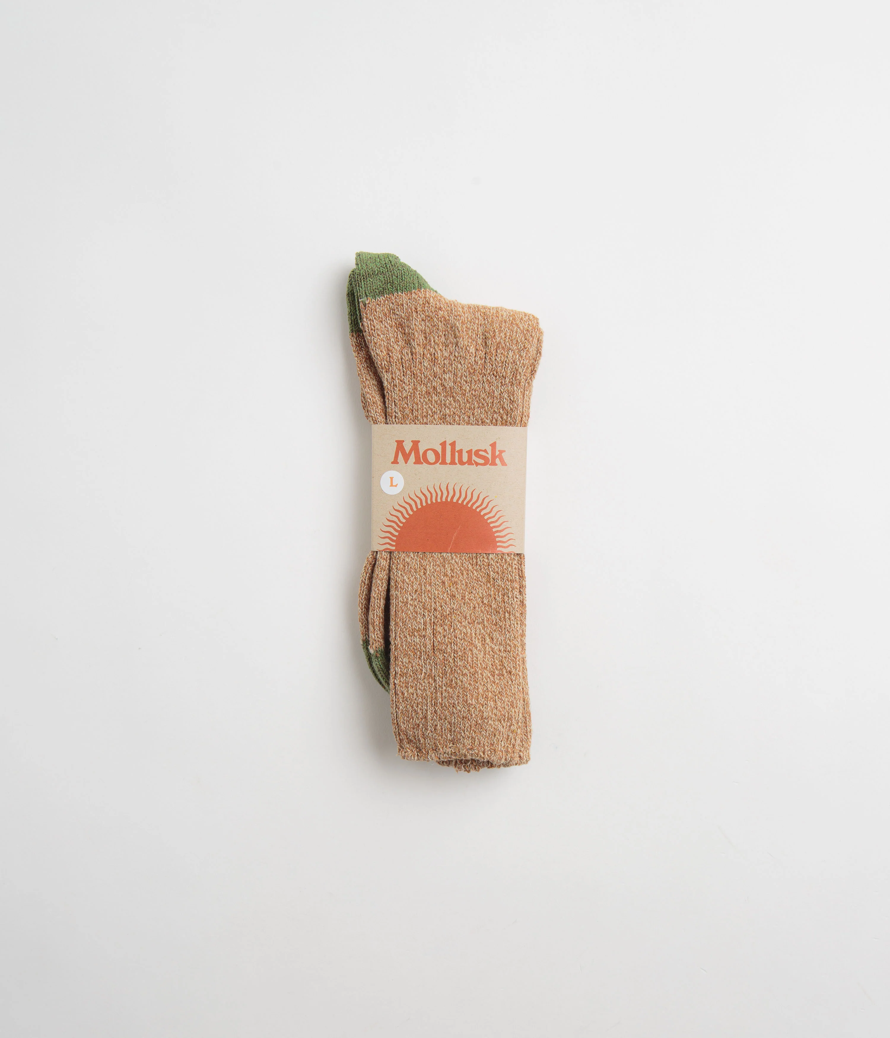 Mollusk Utility Socks - Clay - Image 2