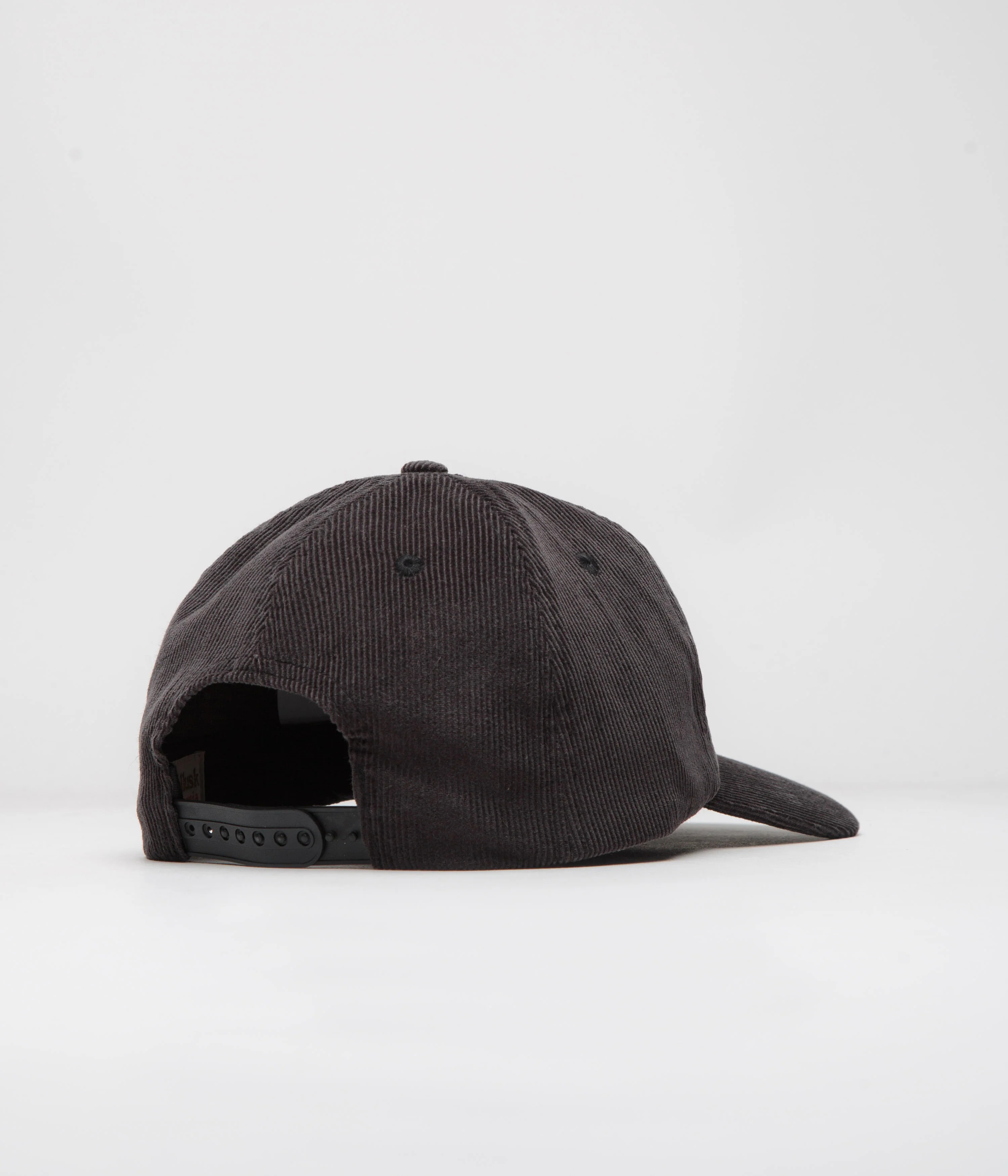 Mollusk Whale Patch Corduroy Cap - Charcoal - Image 3