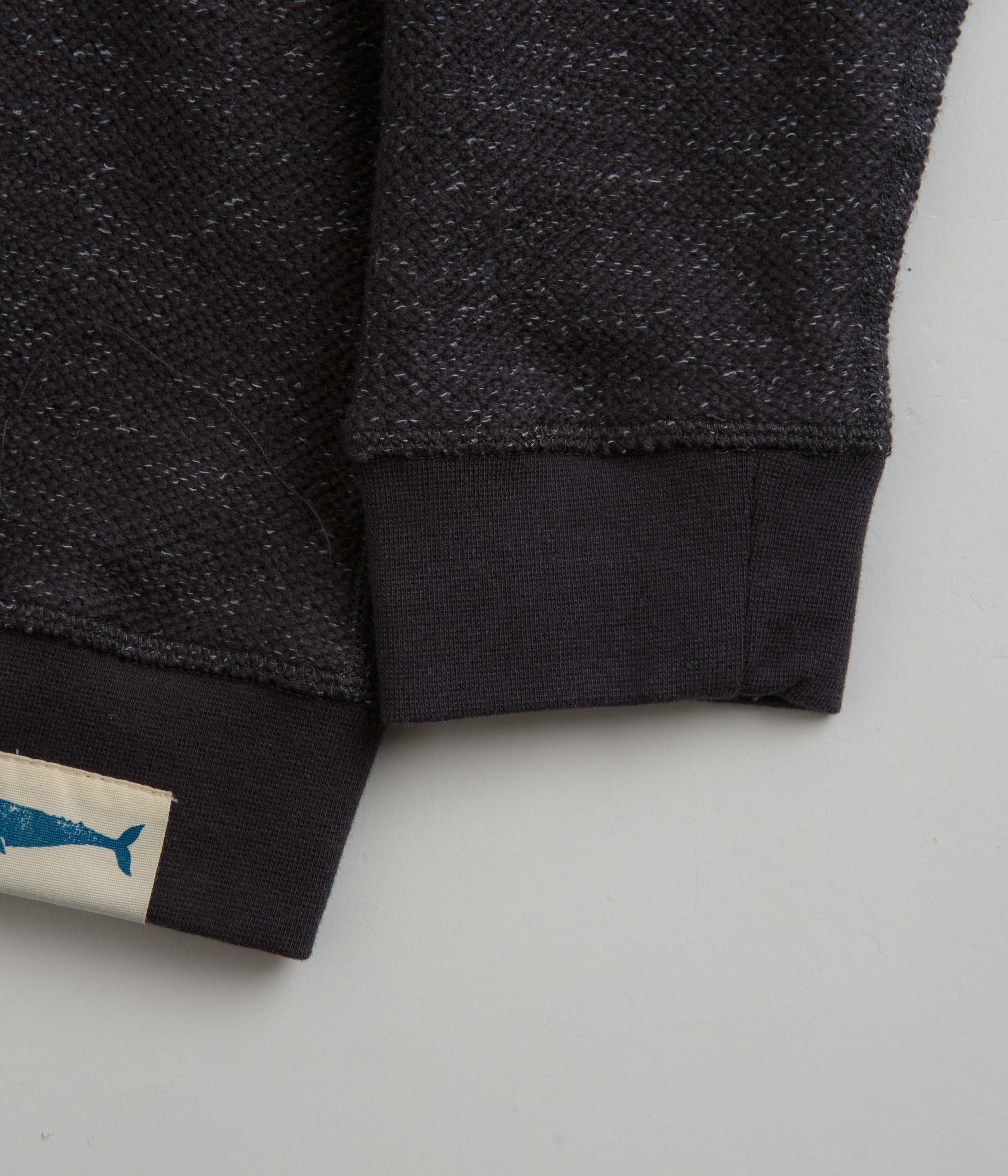 Mollusk Whale Patch Hoodie - Faded Navy - Image 6