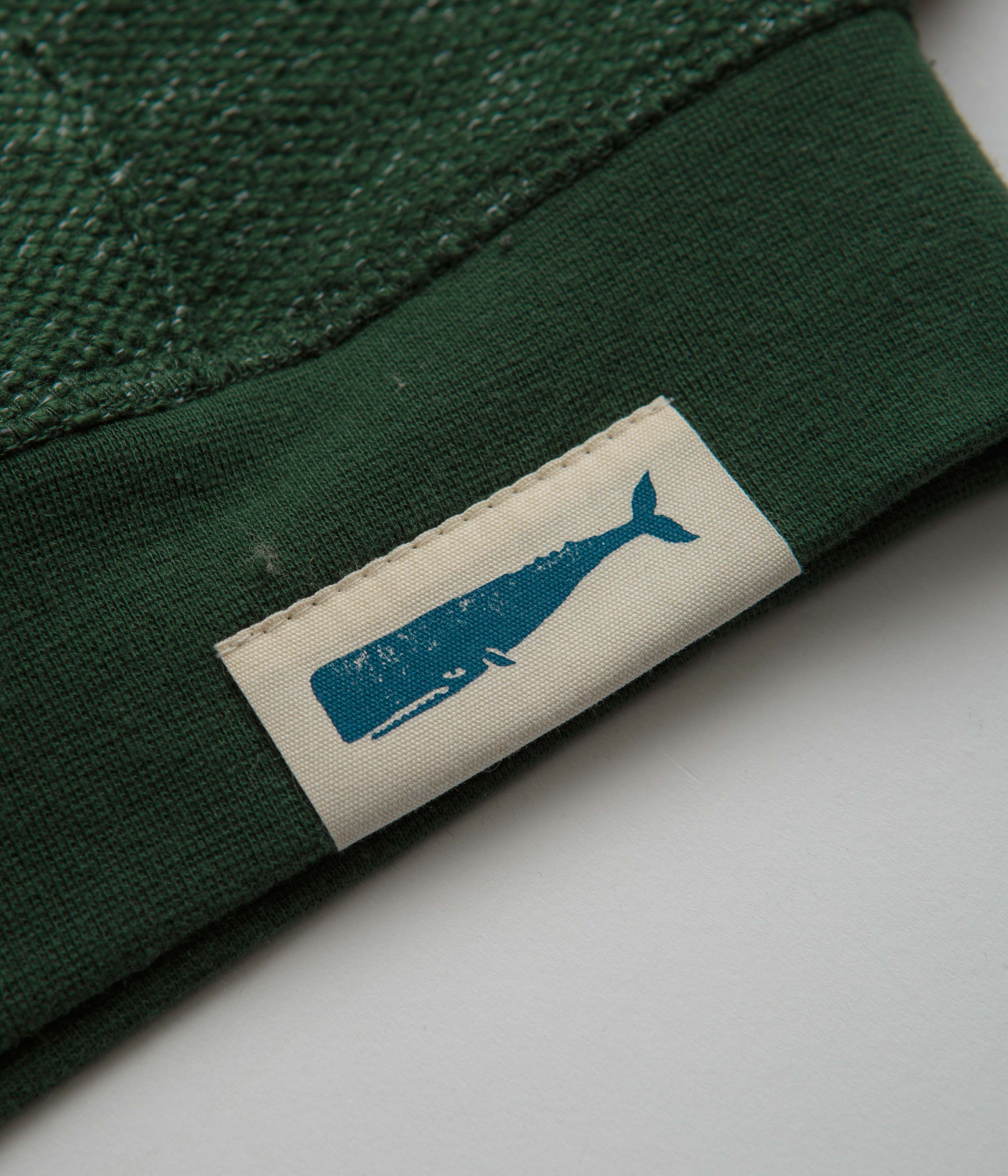 Mollusk Whale Patch Hoodie - Forest - Image 4