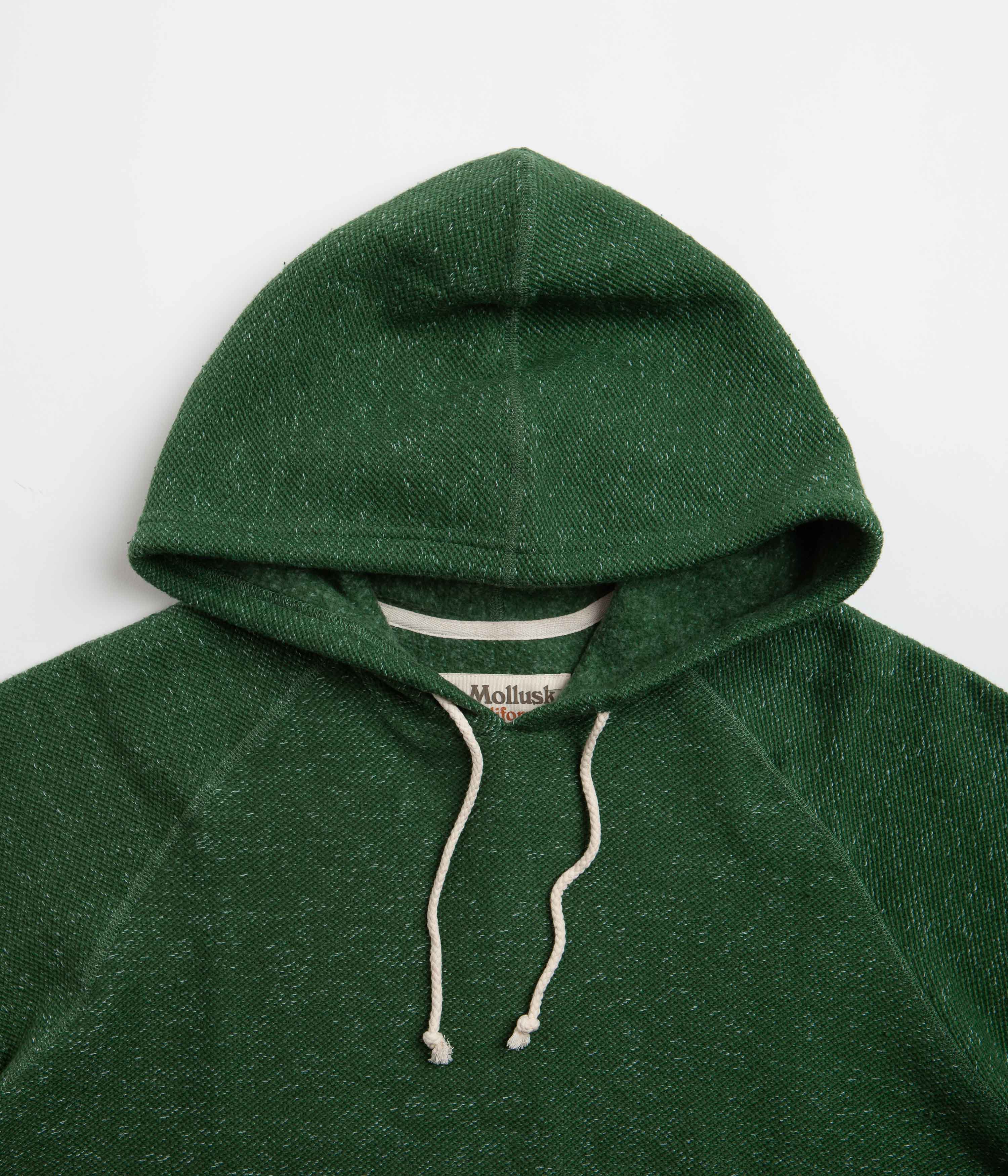 Mollusk Whale Patch Hoodie - Rover Green - Image 4
