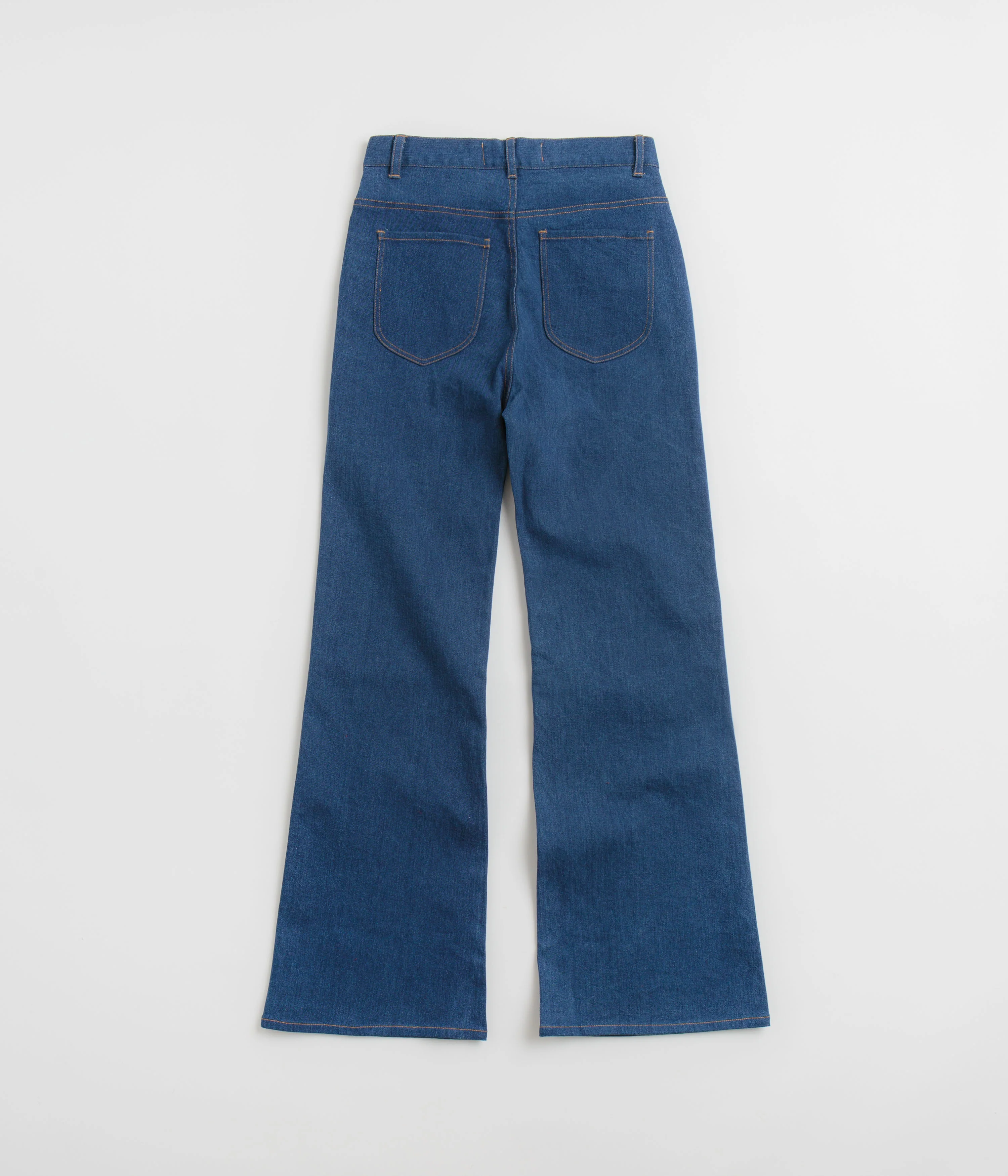 Mollusk Womens Bella Jeans - Dark Indigo - Image 3