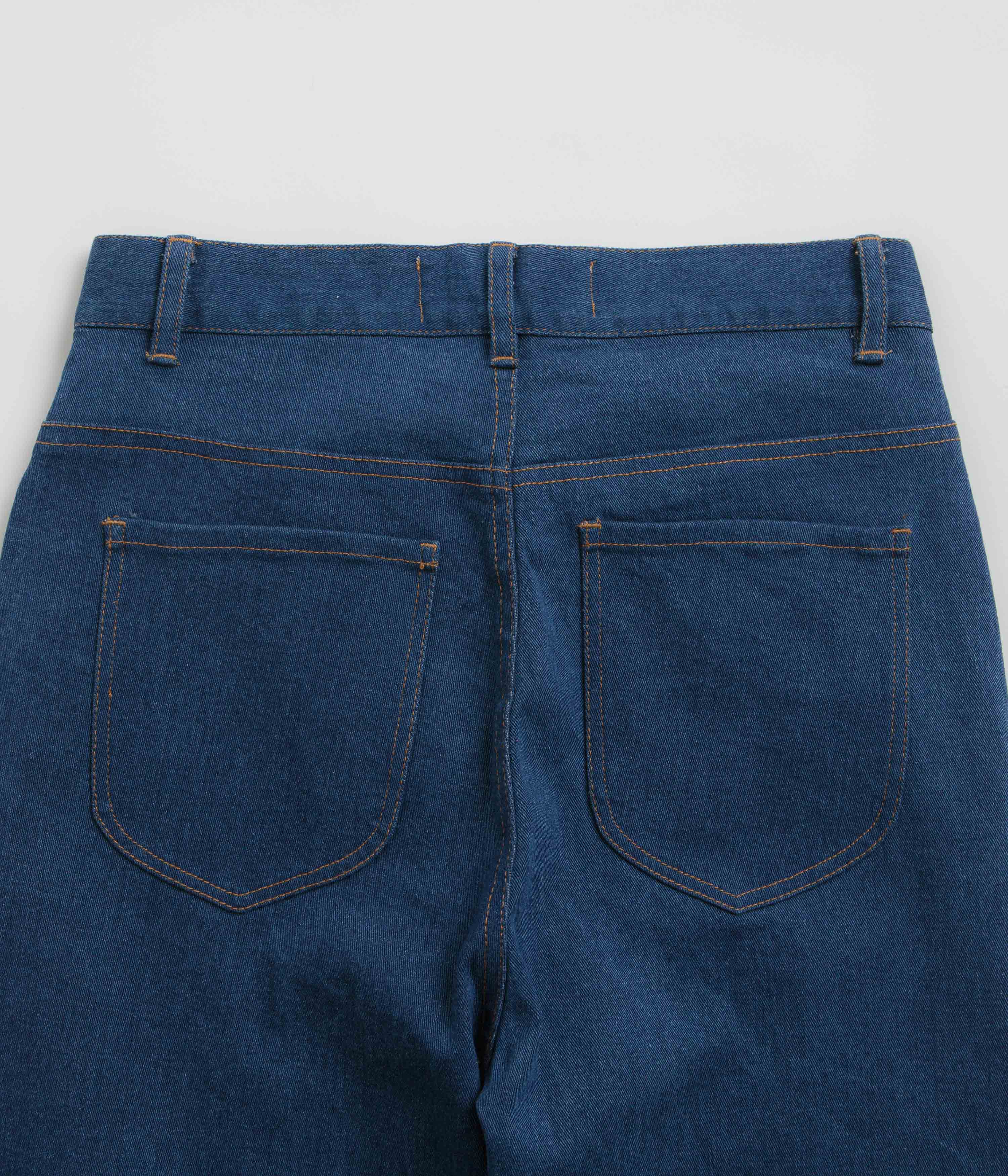 Mollusk Womens Bella Jeans - Dark Indigo - Image 6