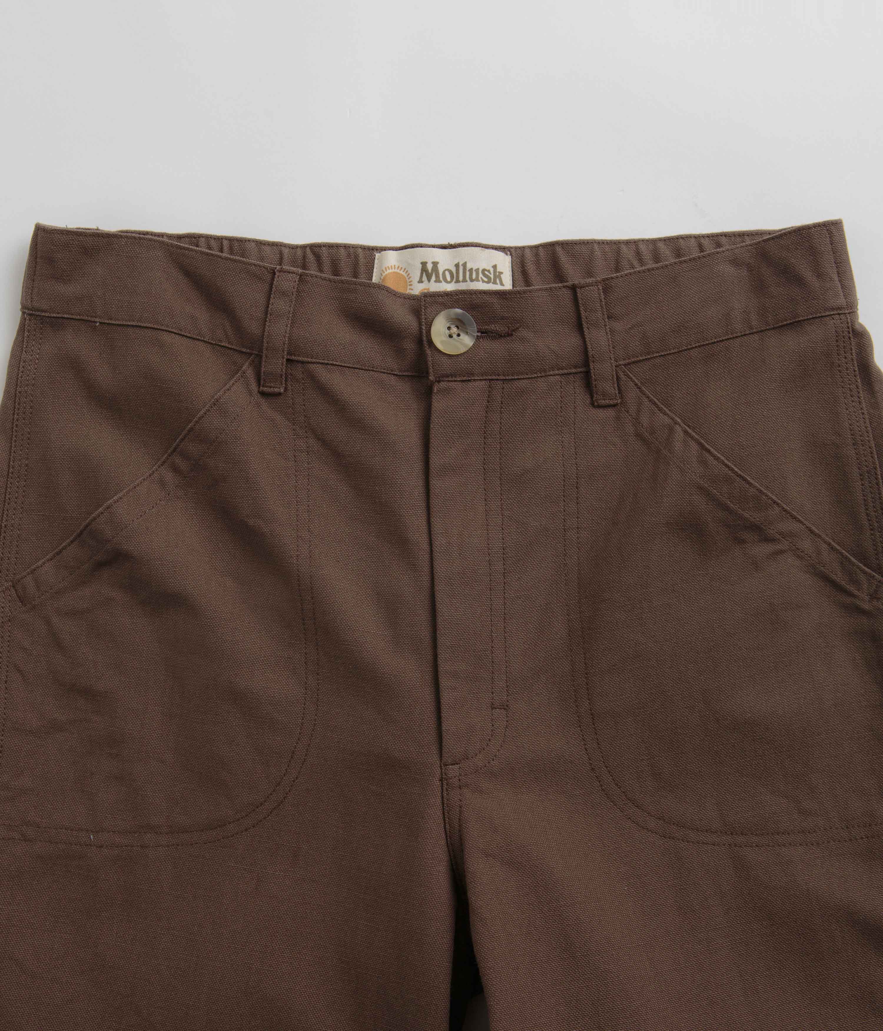 Mollusk Womens Painter Pants - Chocolate - Image 4