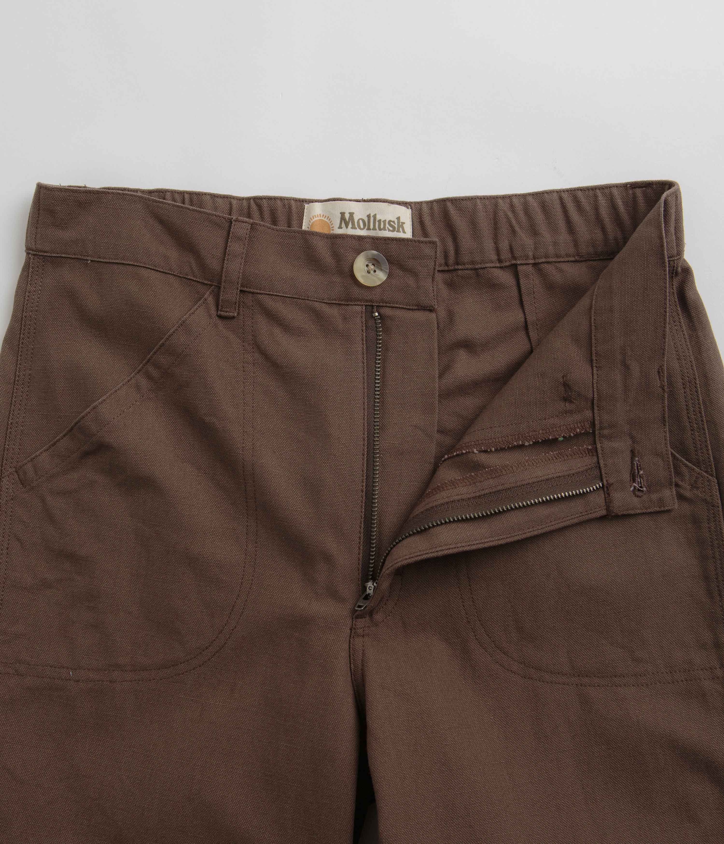 Mollusk Womens Painter Pants - Chocolate - Image 5