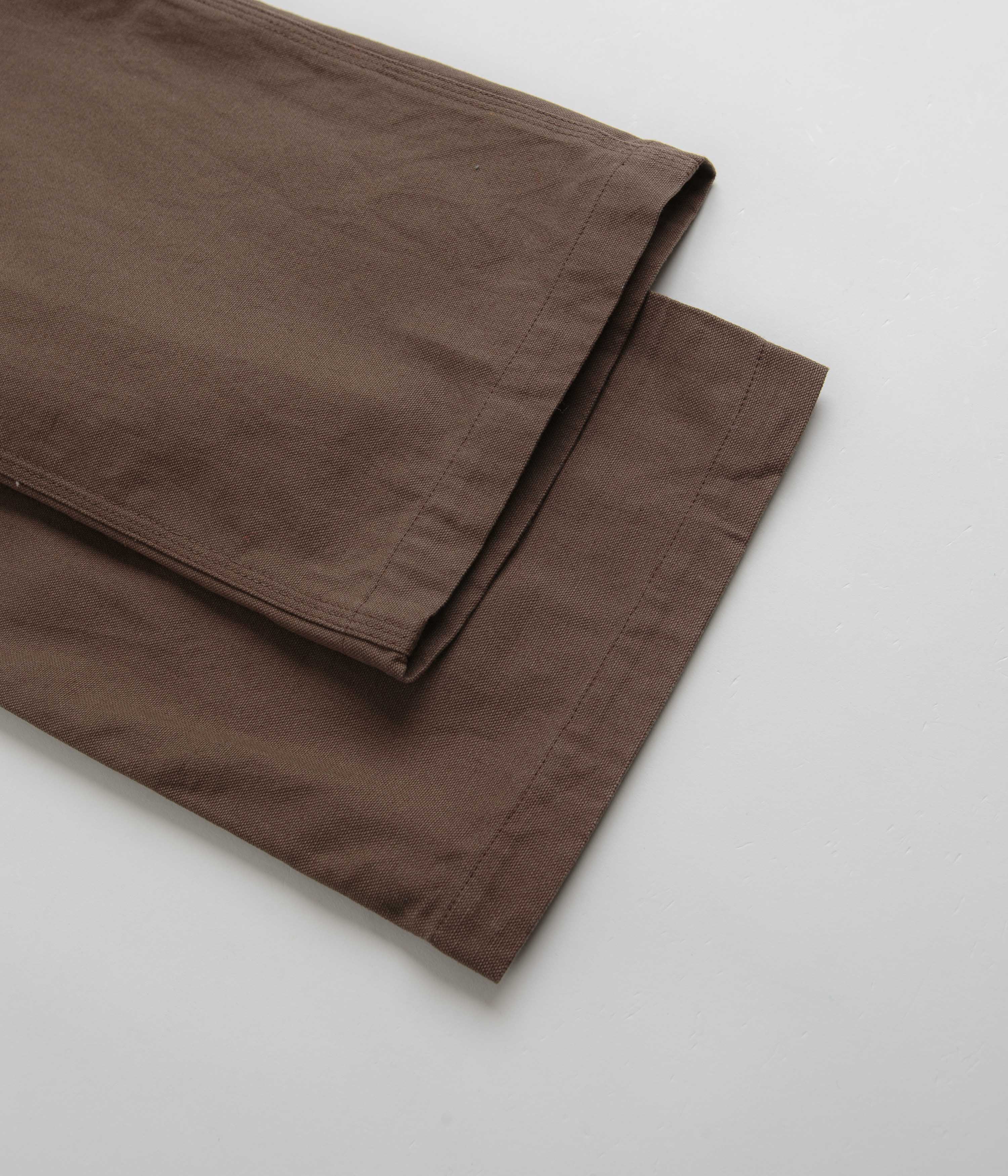 Mollusk Womens Painter Pants - Chocolate - Image 7