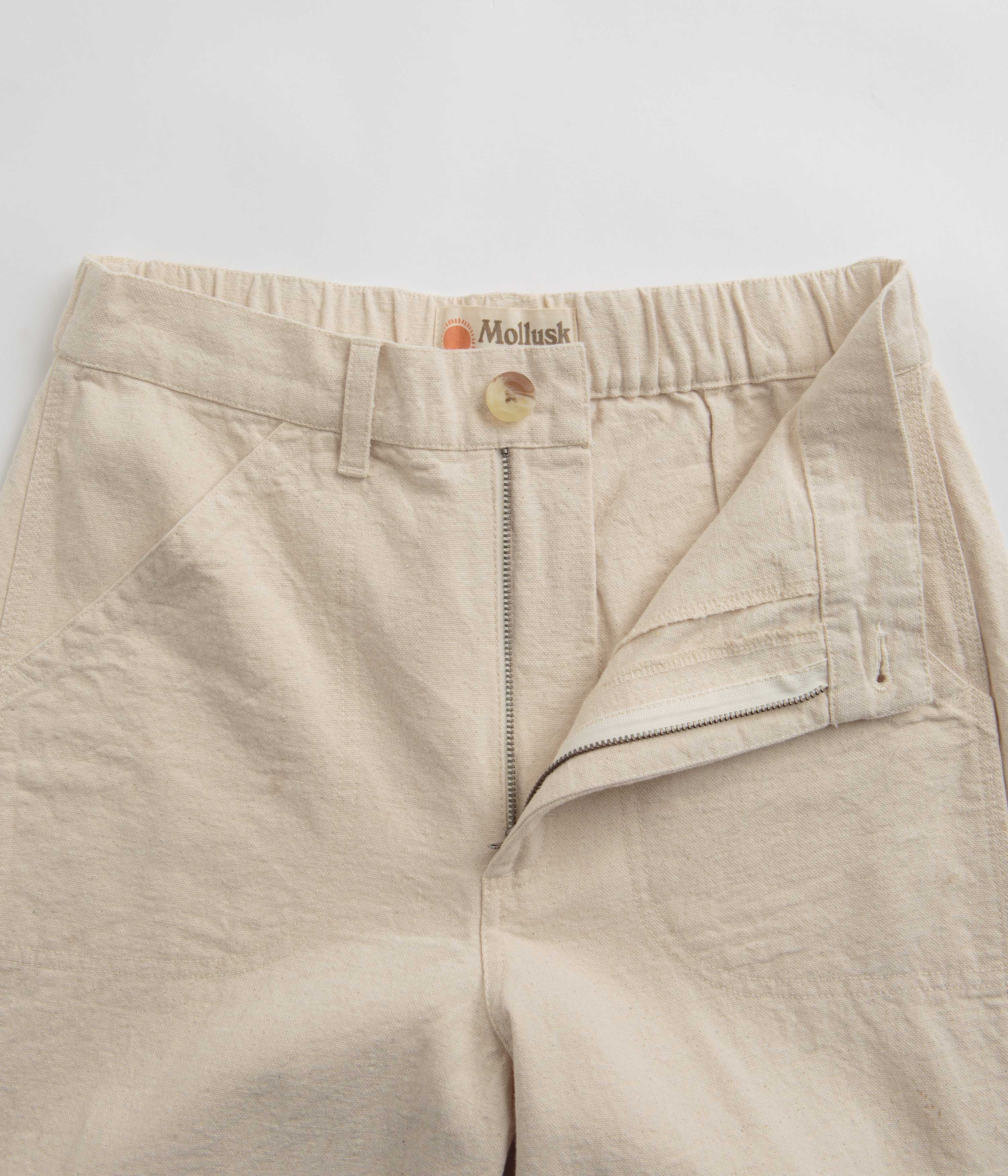 Mollusk Womens Painter Pants - Natural - Image 6