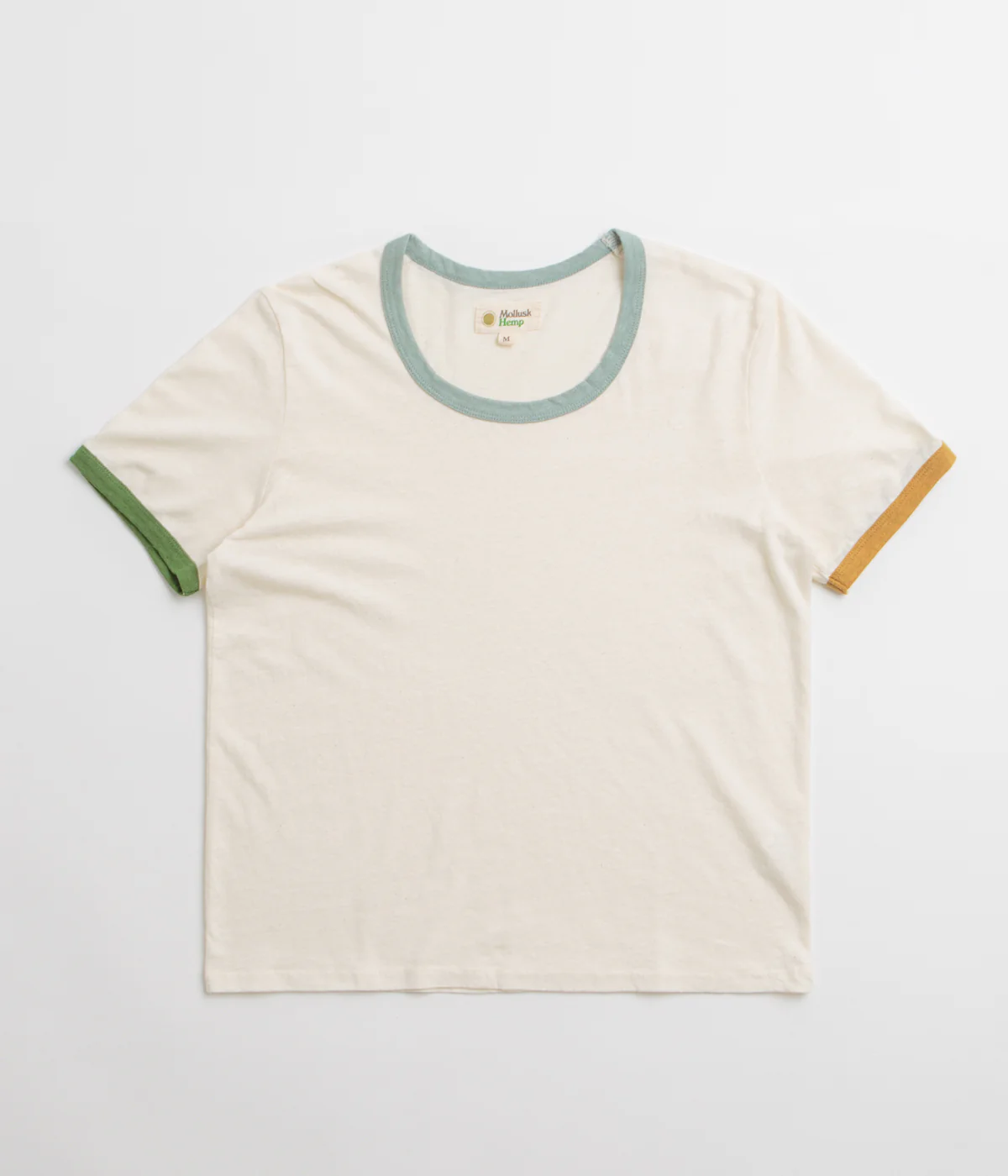 Mollusk Womens Ringer T-Shirt - Super Natural
