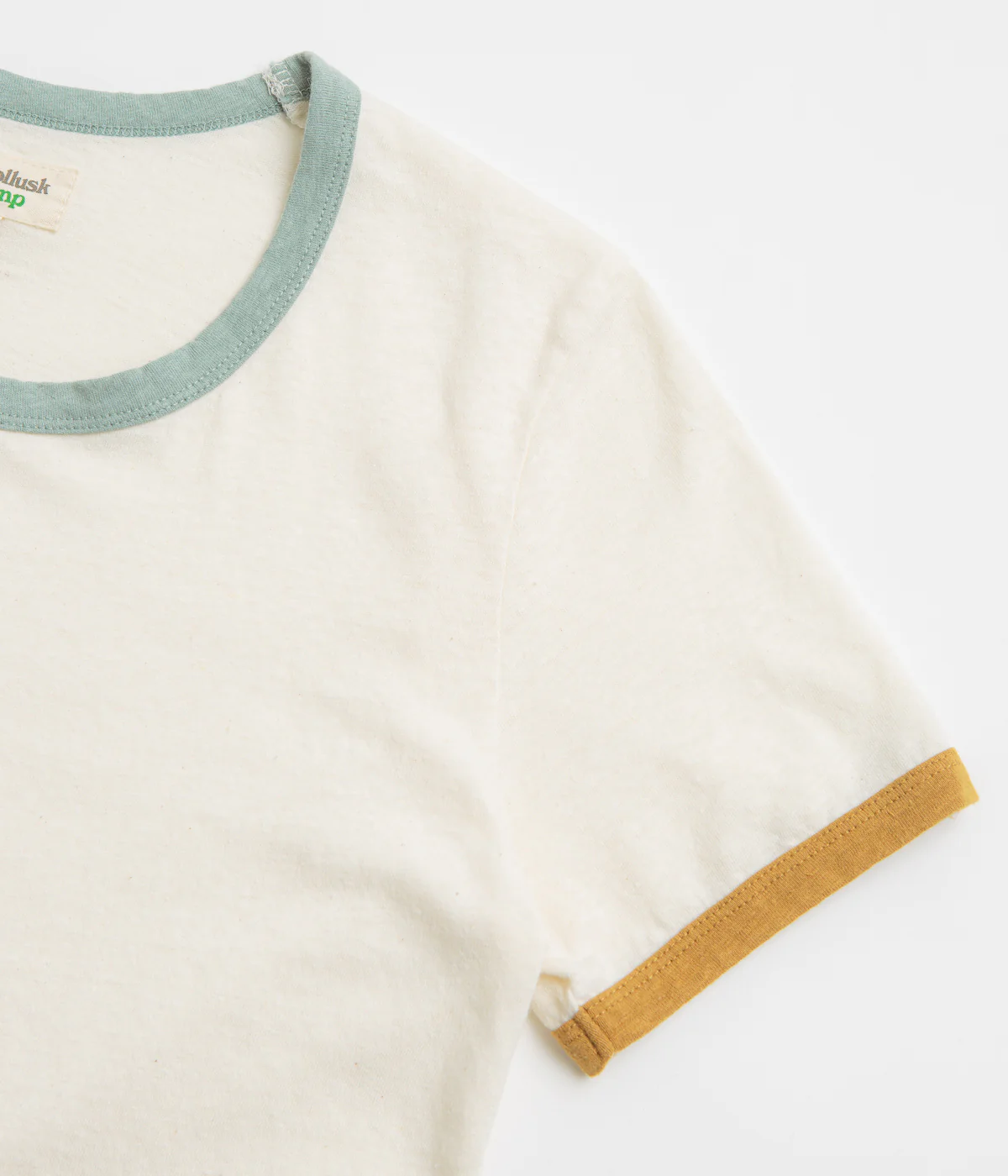 Mollusk Womens Ringer T-Shirt - Super Natural - Image 2