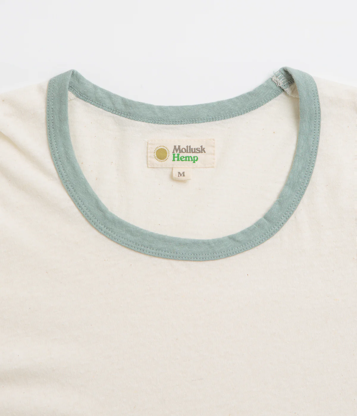 Mollusk Womens Ringer T-Shirt - Super Natural - Image 3