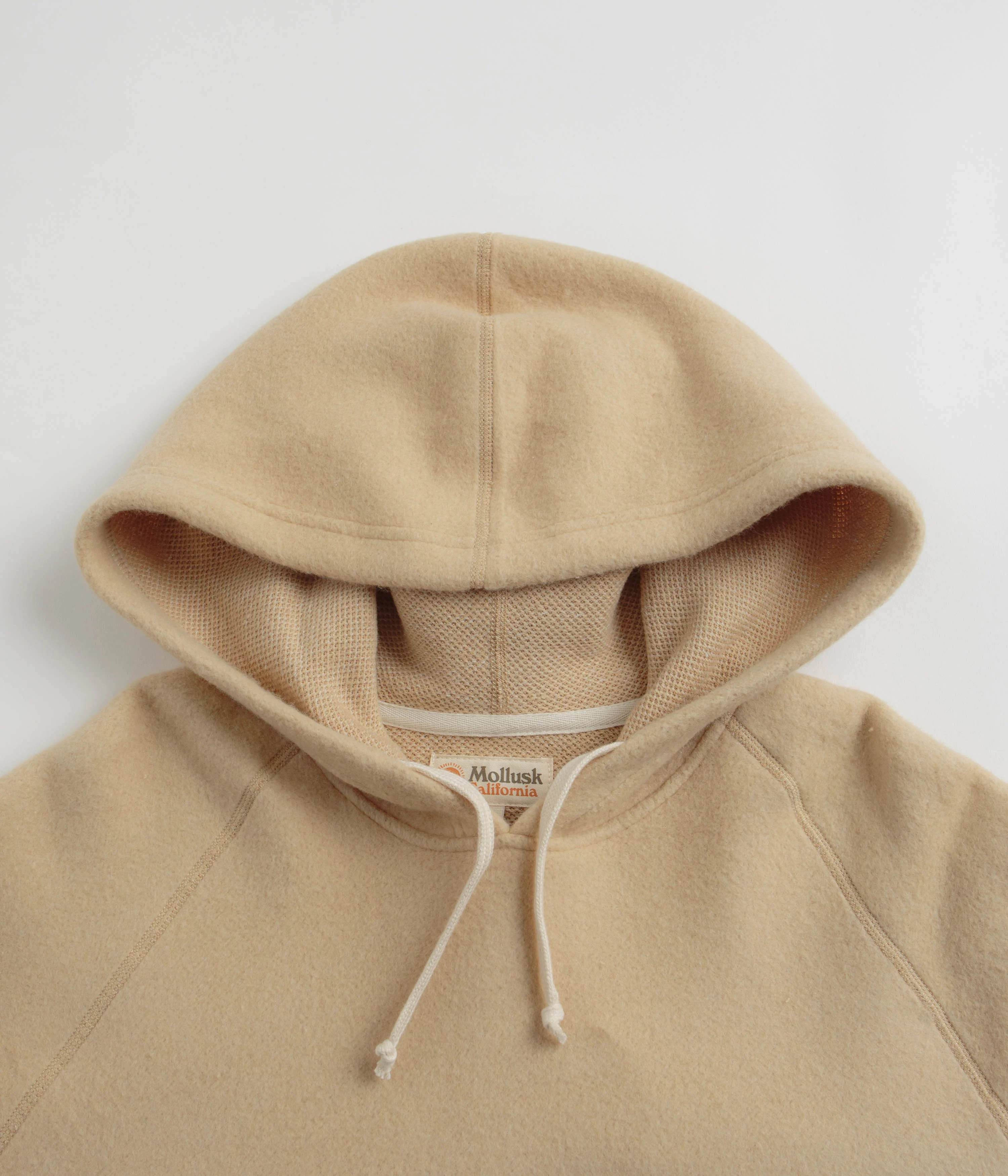 Mollusk Womens Softest Hoodie - Sand - Image 2