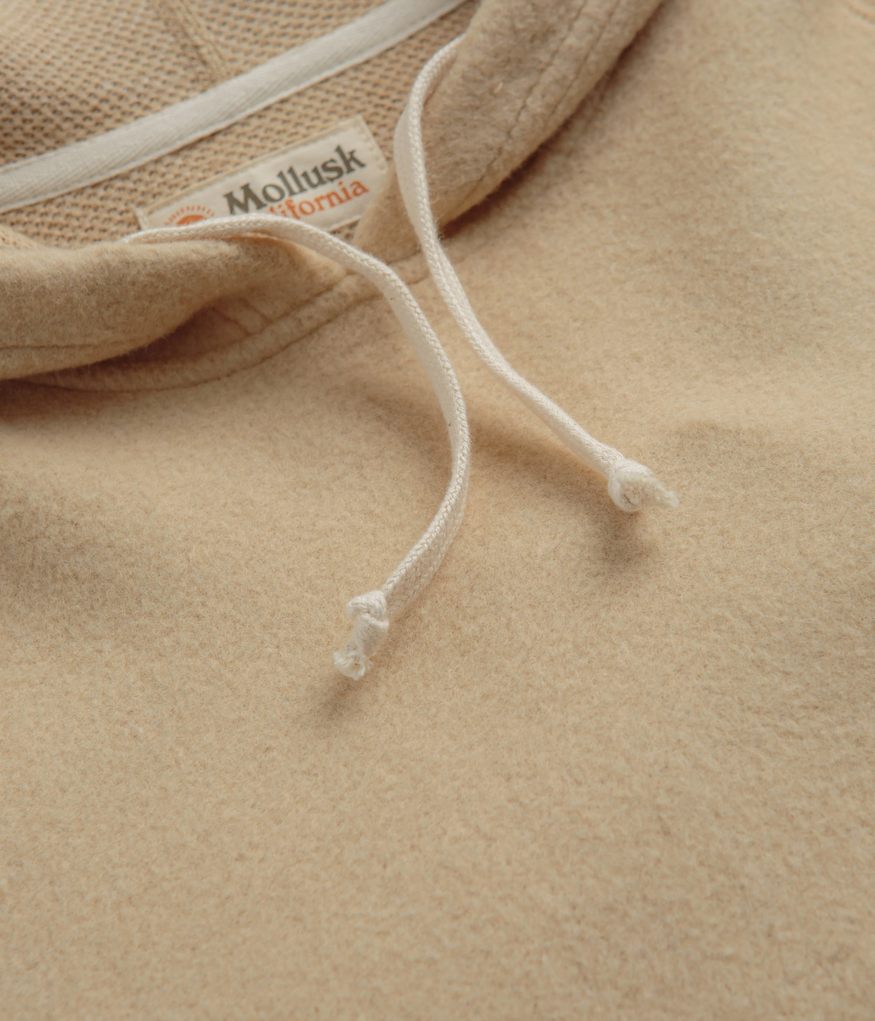 Mollusk Womens Softest Hoodie - Sand - Image 3