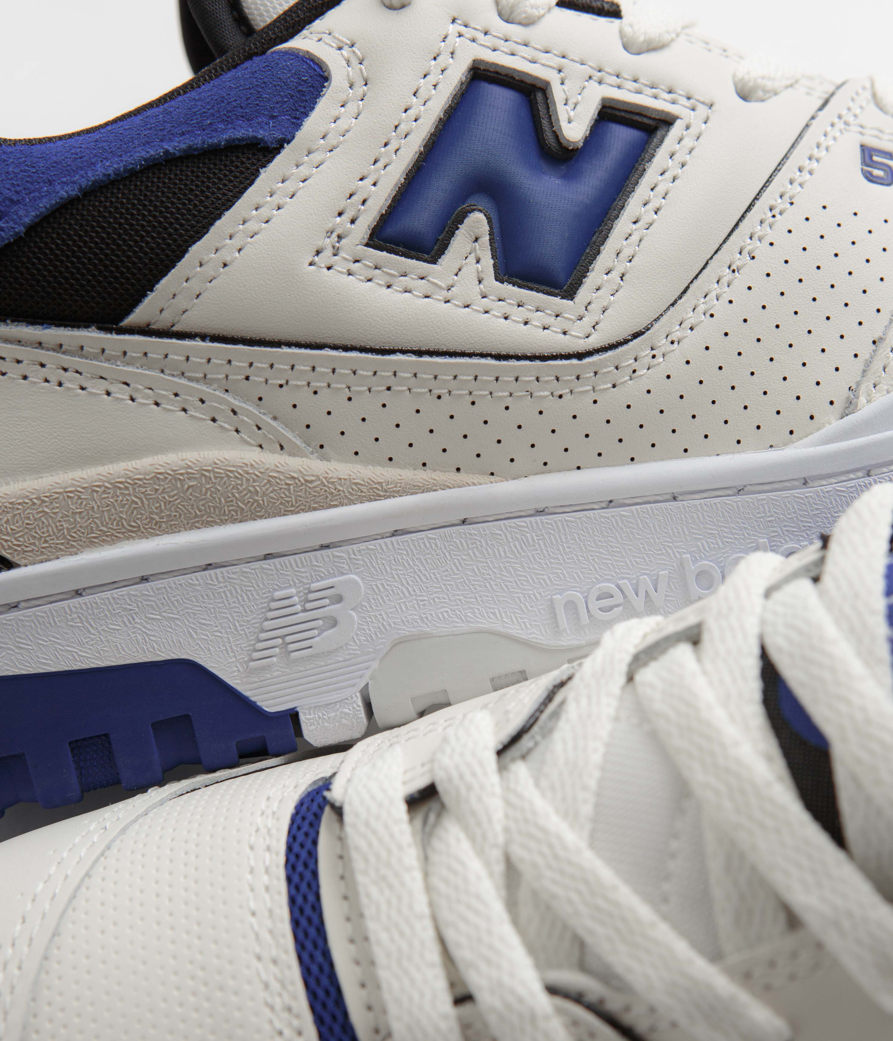 New Balance 550 Shoes - Sea Salt / Blue - Image 2