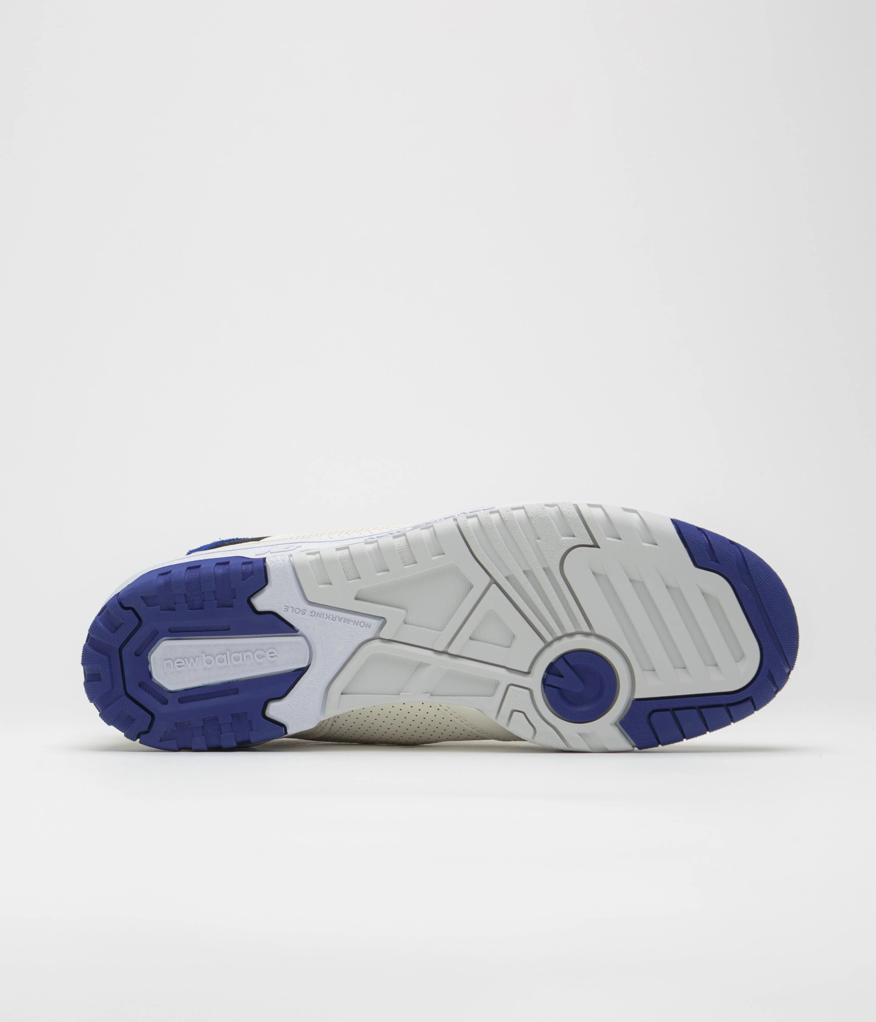 New Balance 550 Shoes - Sea Salt / Blue - Image 5